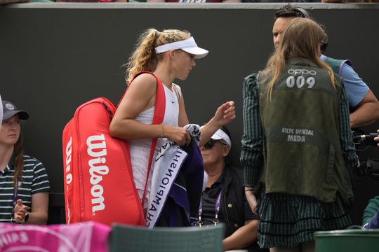 Wimbledon: Ruská tenistka nepodala ruku rozhodkyni, odobrala jej fiftín