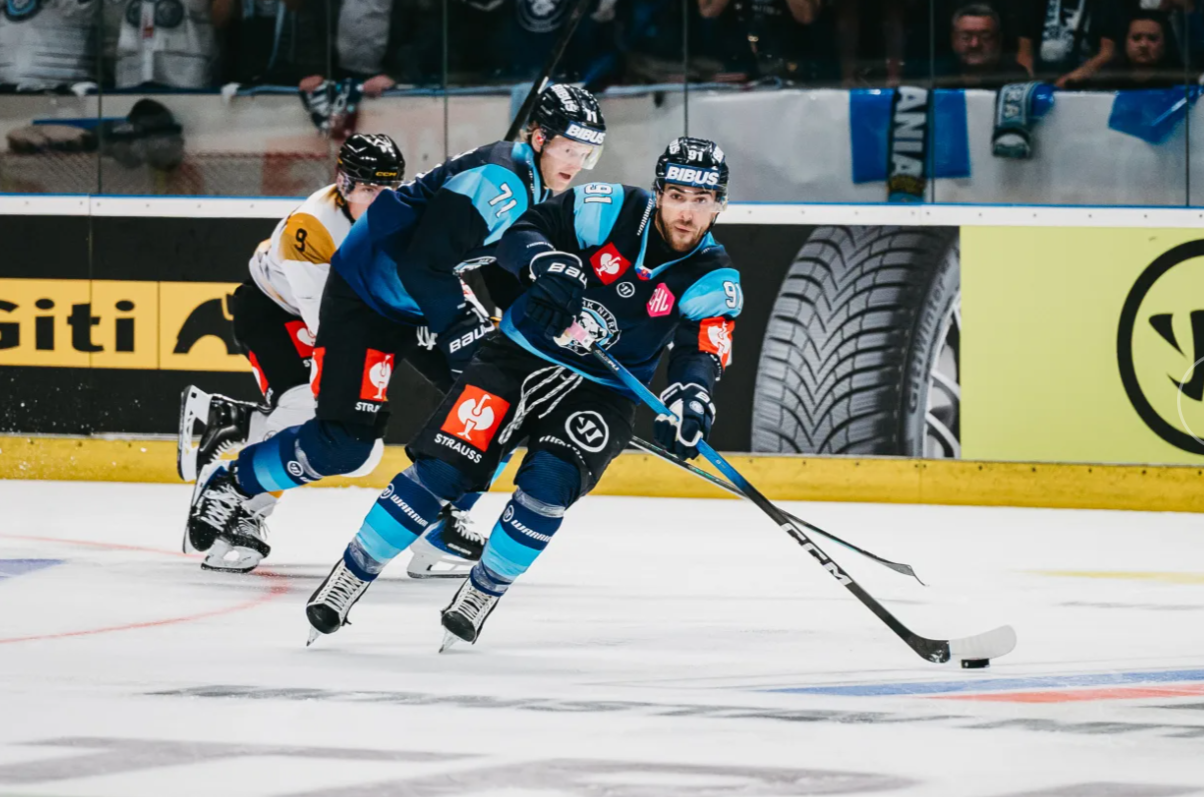 HK Nitra v hokejovej Lige majstrov. Zdroj: ADIRI s.r.o.