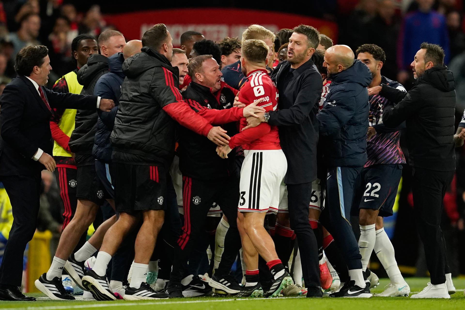 Manchester United - Tottenham Hotspur, zdroj: SITA/AP