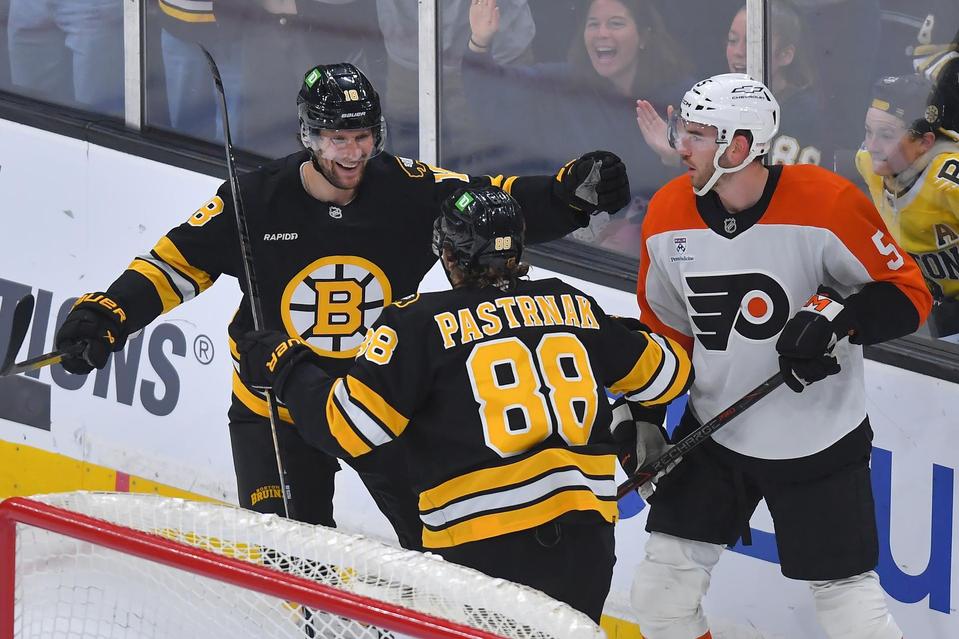 Boston Bruins - Philadelphia Flyers, zdroj: SITA/AP