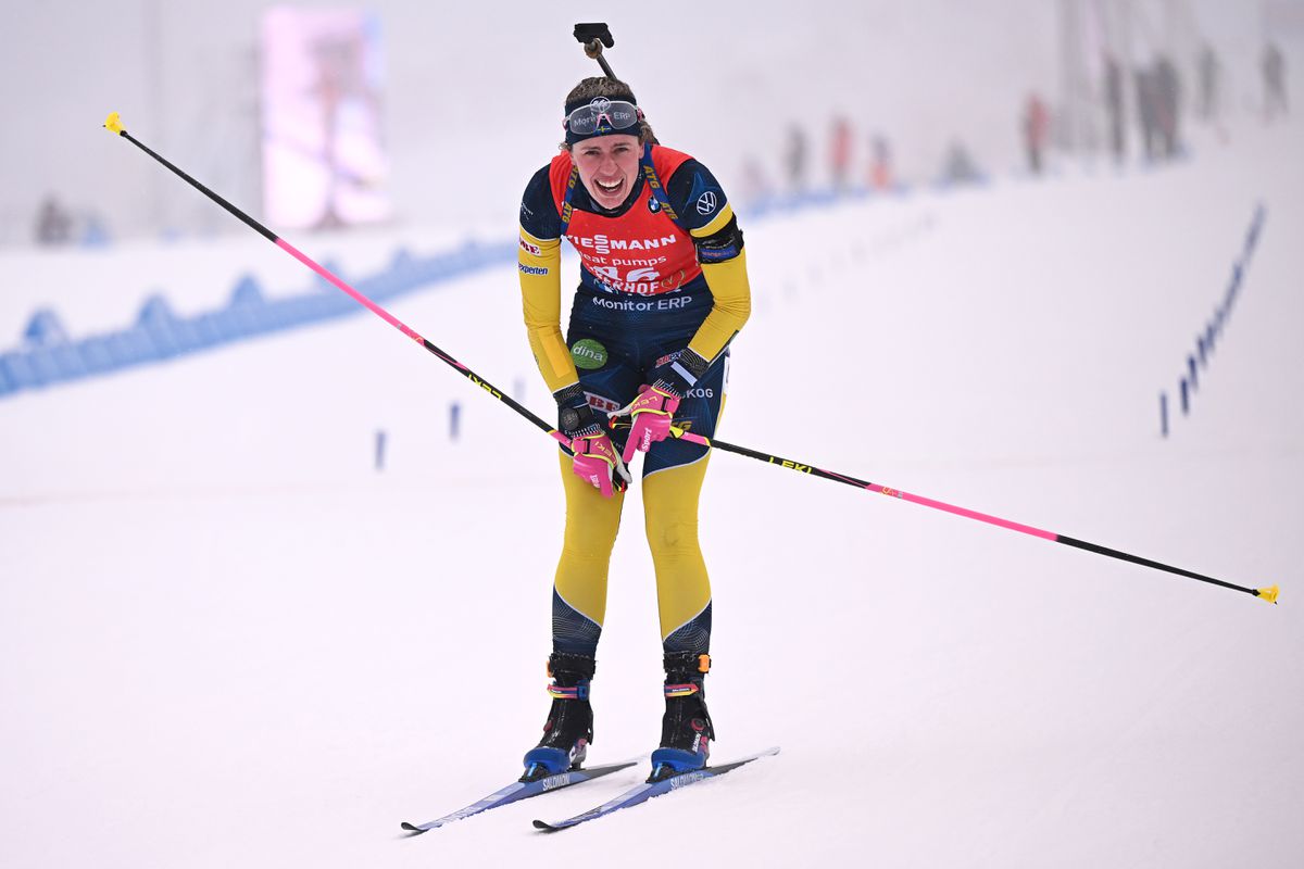 Svetový pohár: Švédka Öbergová minula len raz a podmanila si Oberhof. Kuzminová si polepšila