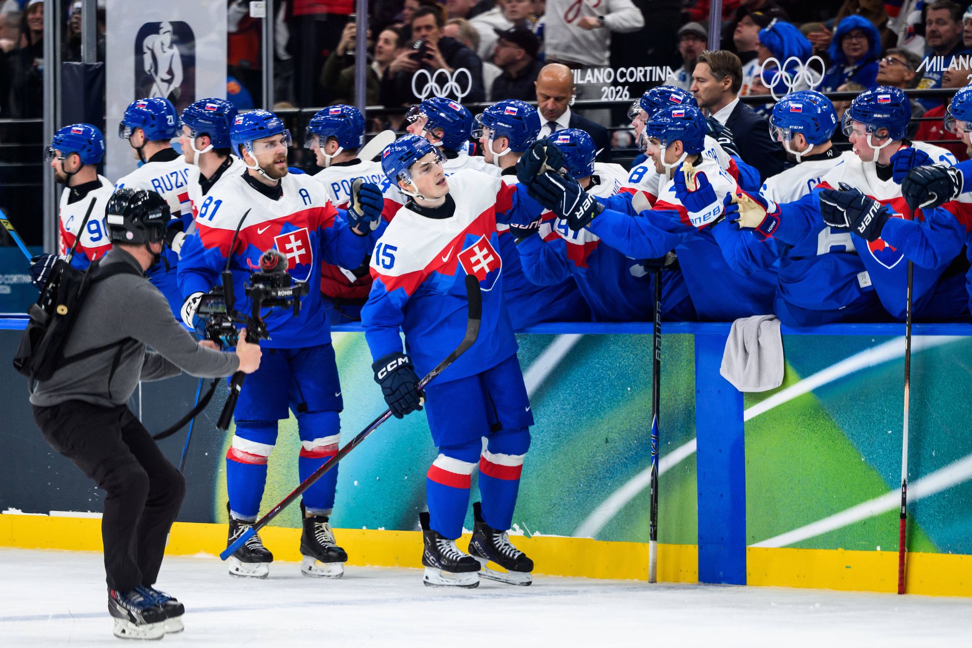 Slovensko - Fínsko. Zdroj: SITA/AP