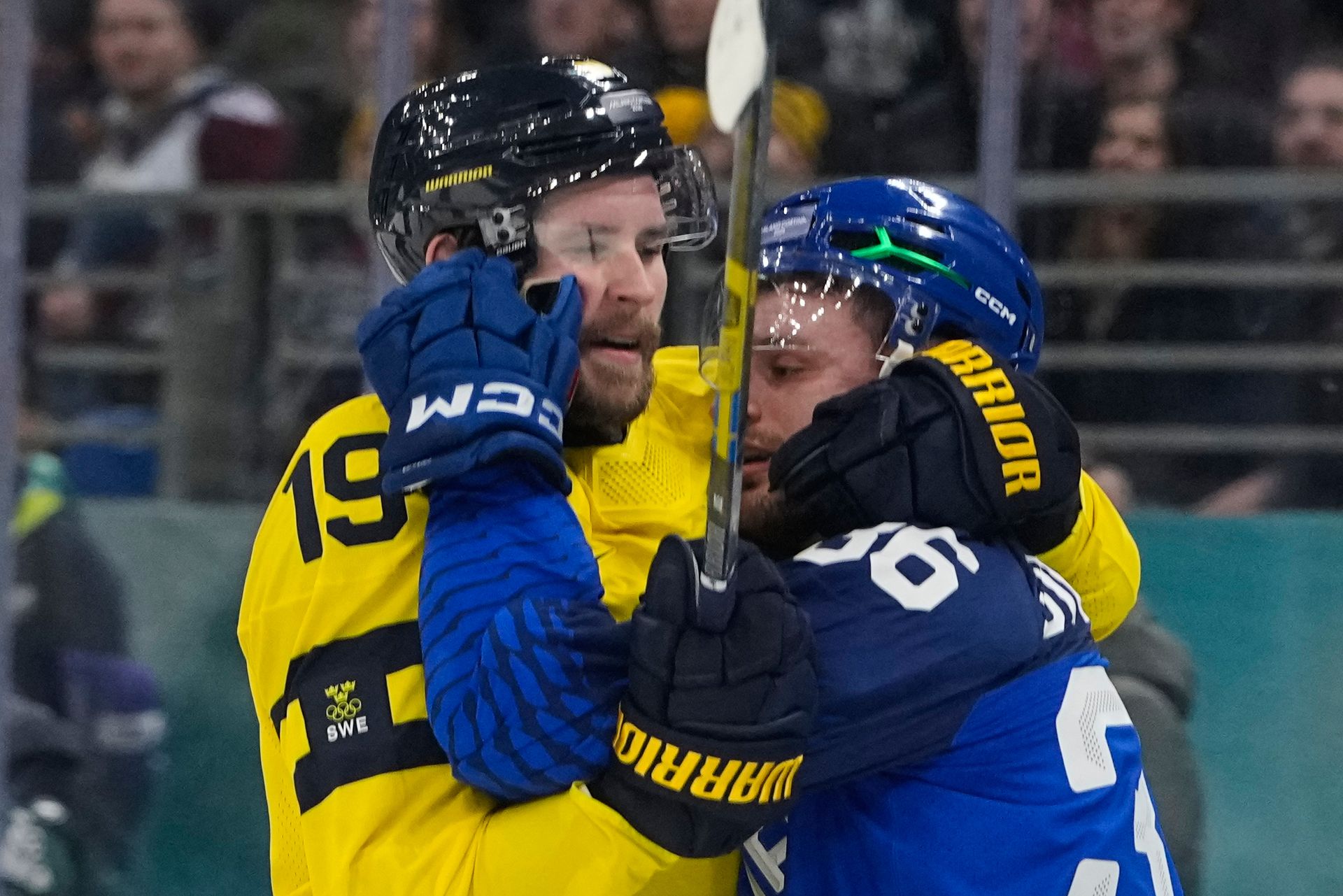 Švédsko - Taliansko / Hokej ZOH 2026. Zdroj: SITA/AP