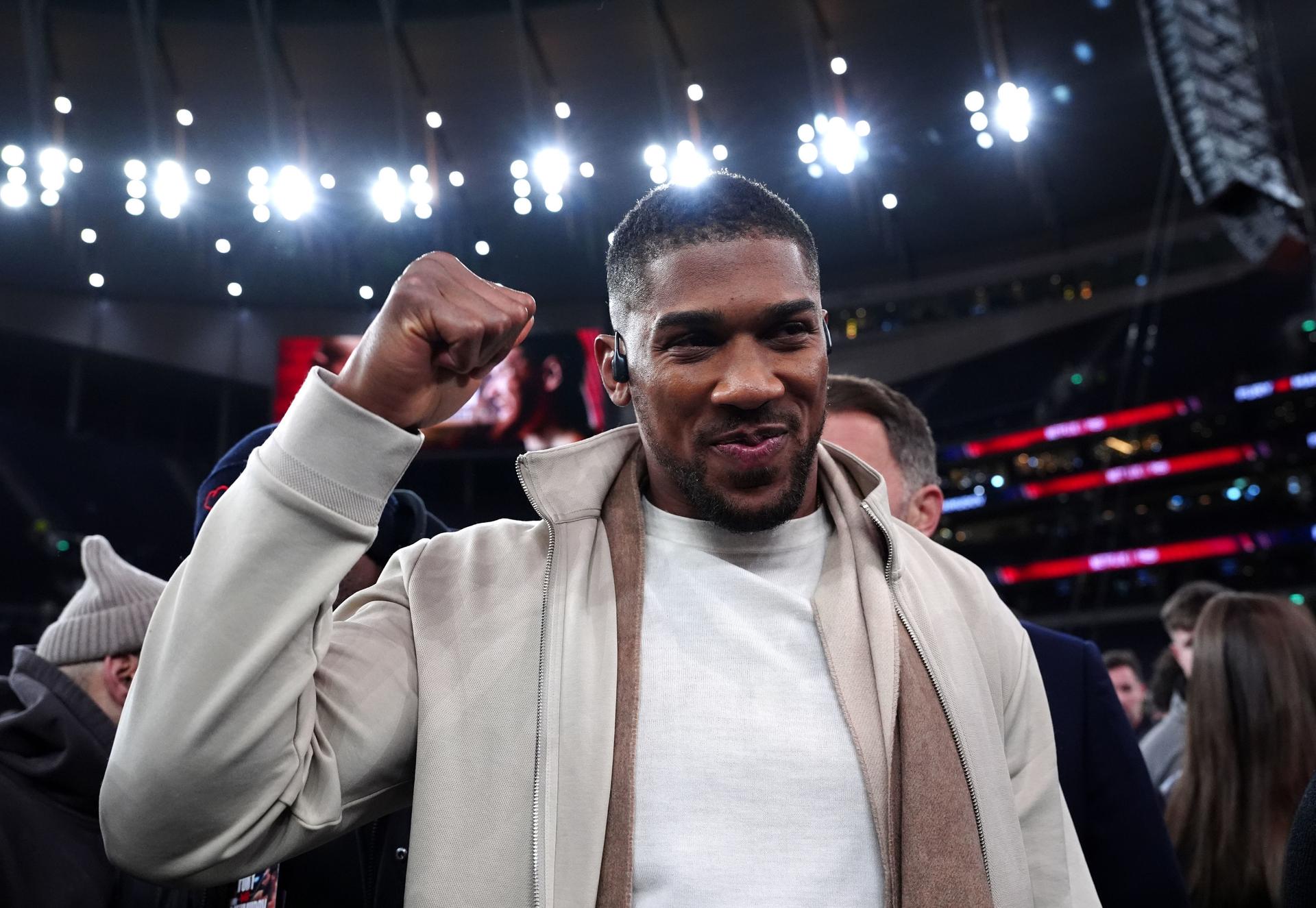 Anthony Joshua. Zdroj: TASR/AP