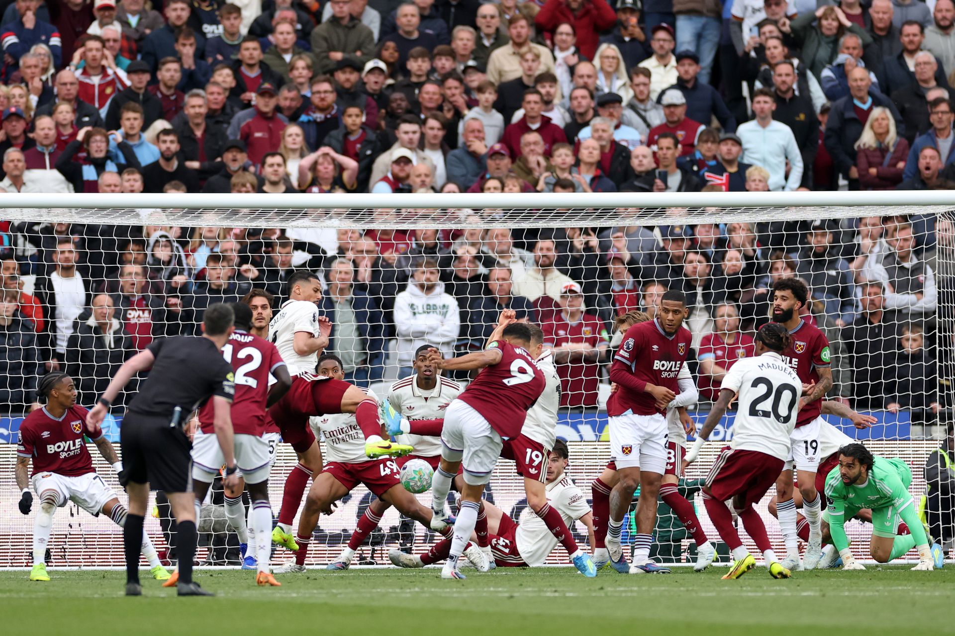 West Ham United - Arsenal, zdroj: SITA/AP