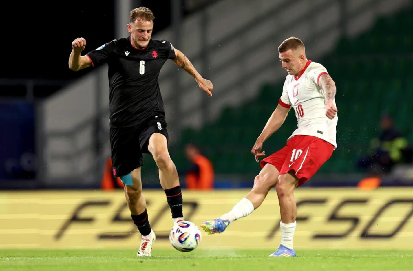 Poľsko - Gruzínsko. Zdroj: uefa.com
