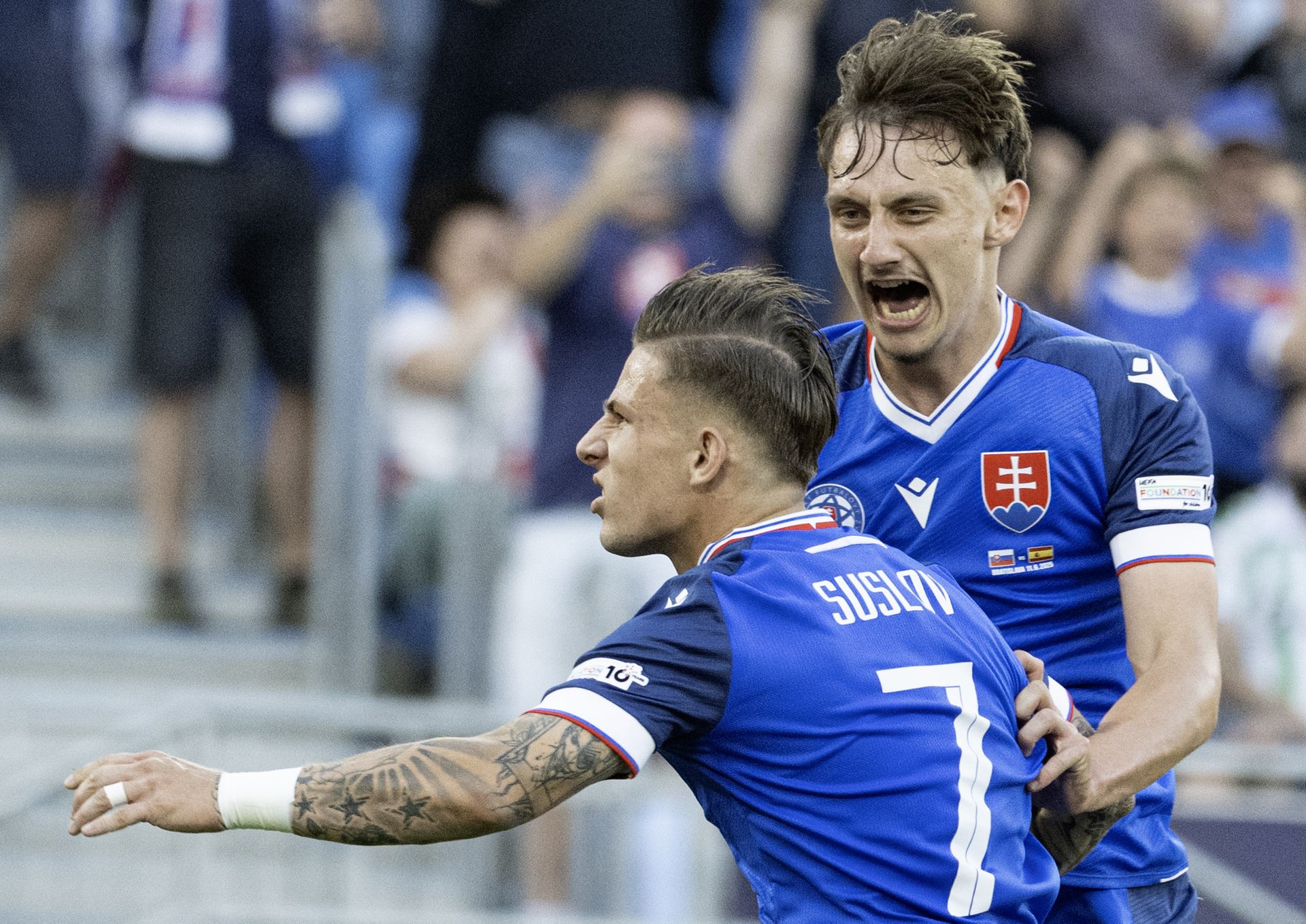 Tomáš Suslov vyrovnáva na 2:2 z penalty. Zdroj: TASR