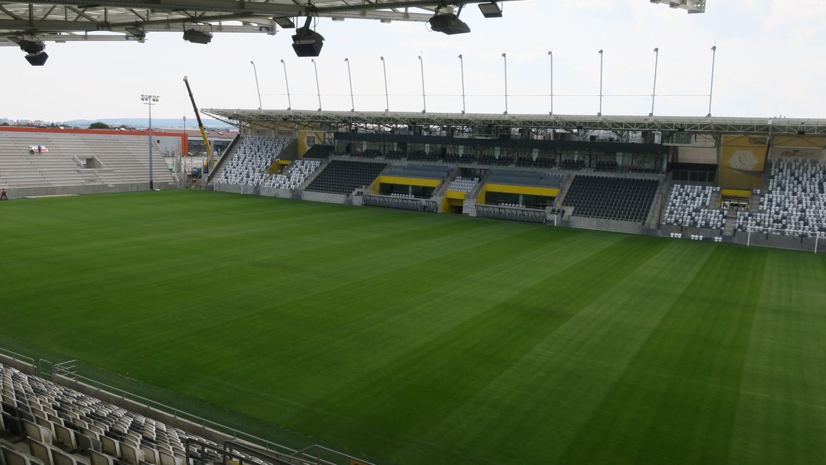 The Premier Match of the Nike League and the Future of the Košice Football Arena