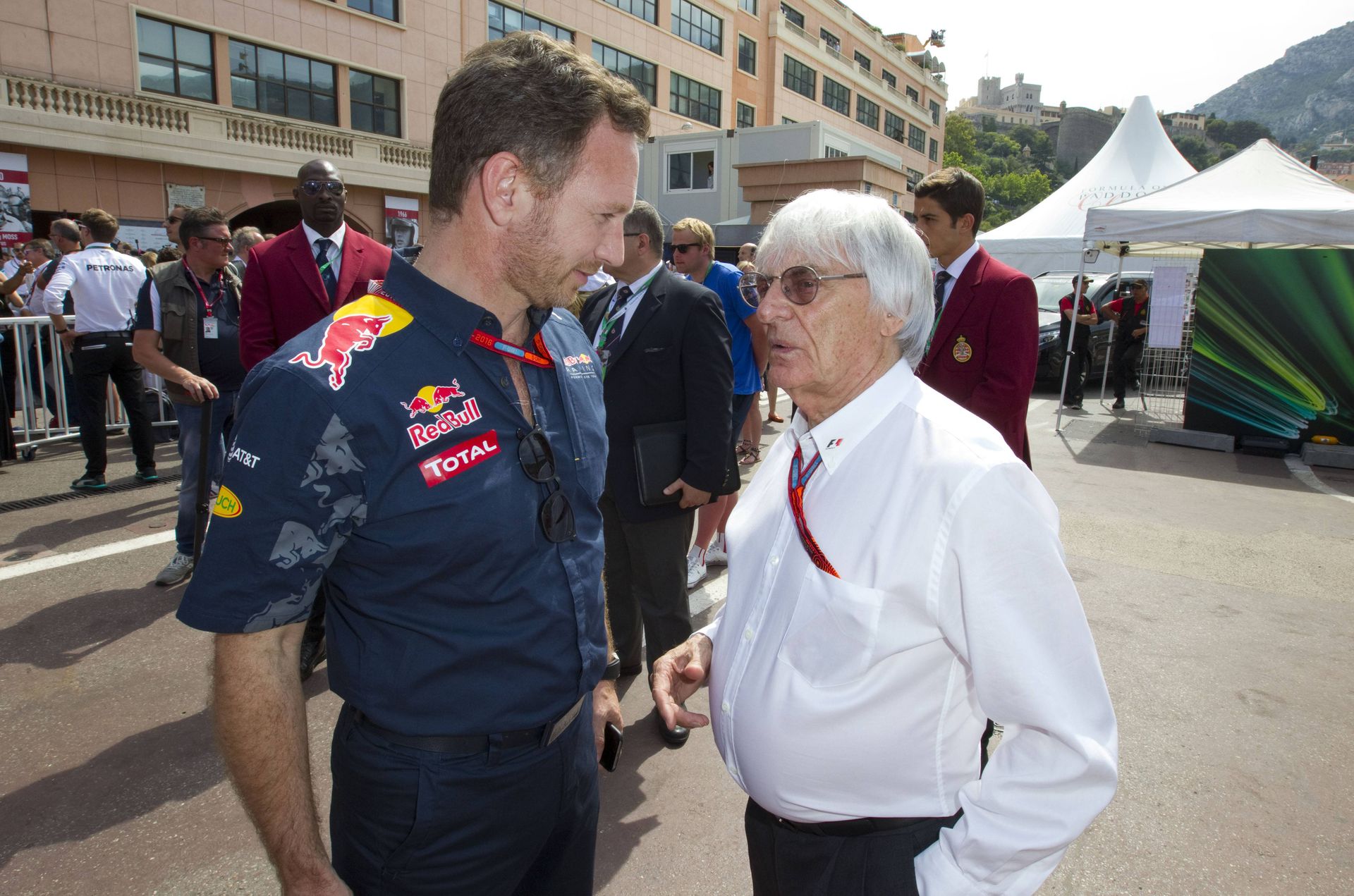 Bernie Ecclestone a Christian Horner. Zdroj: IMAGO