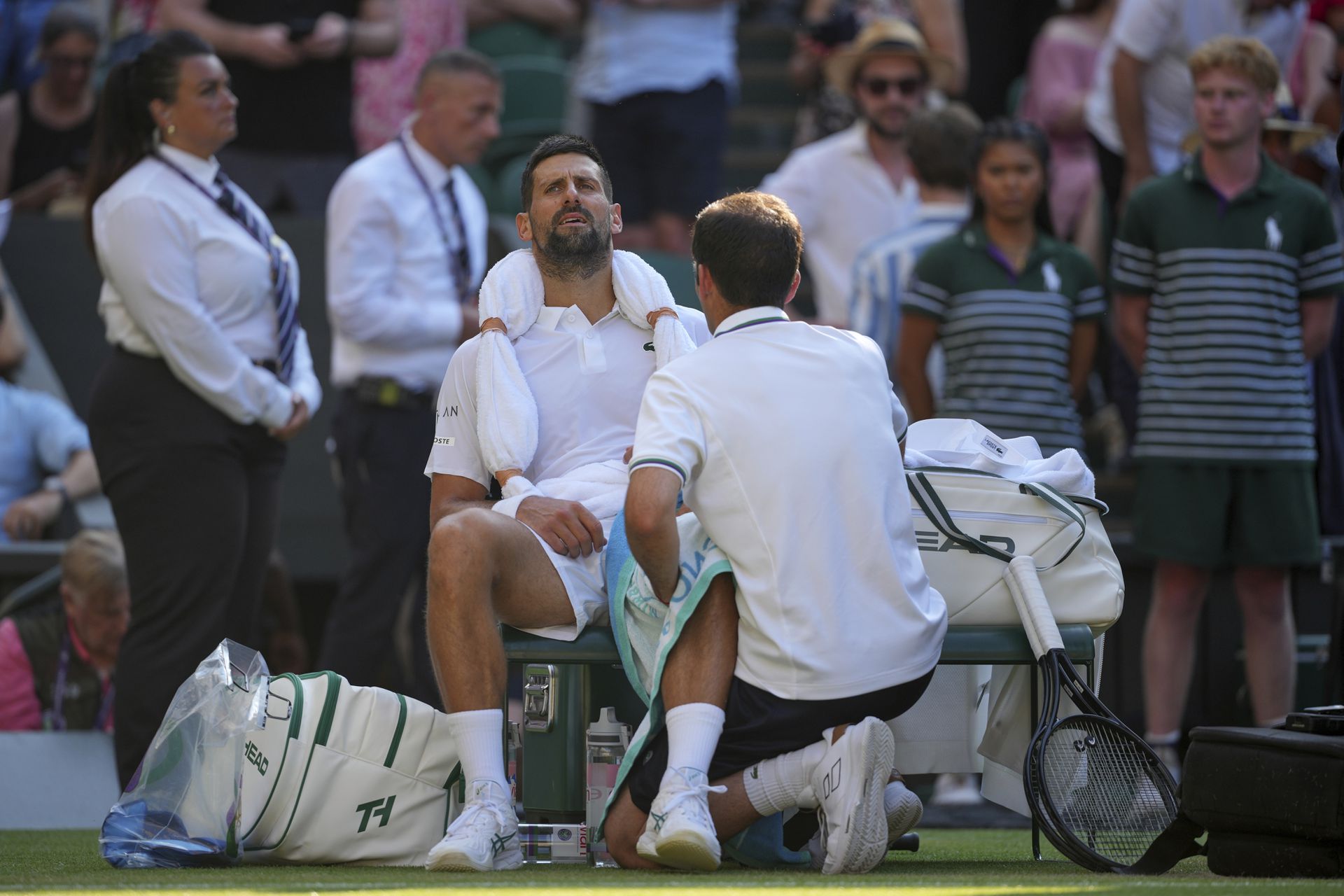 Jannik Sinner - Novak Djokovič, zdroj: SITA/AP