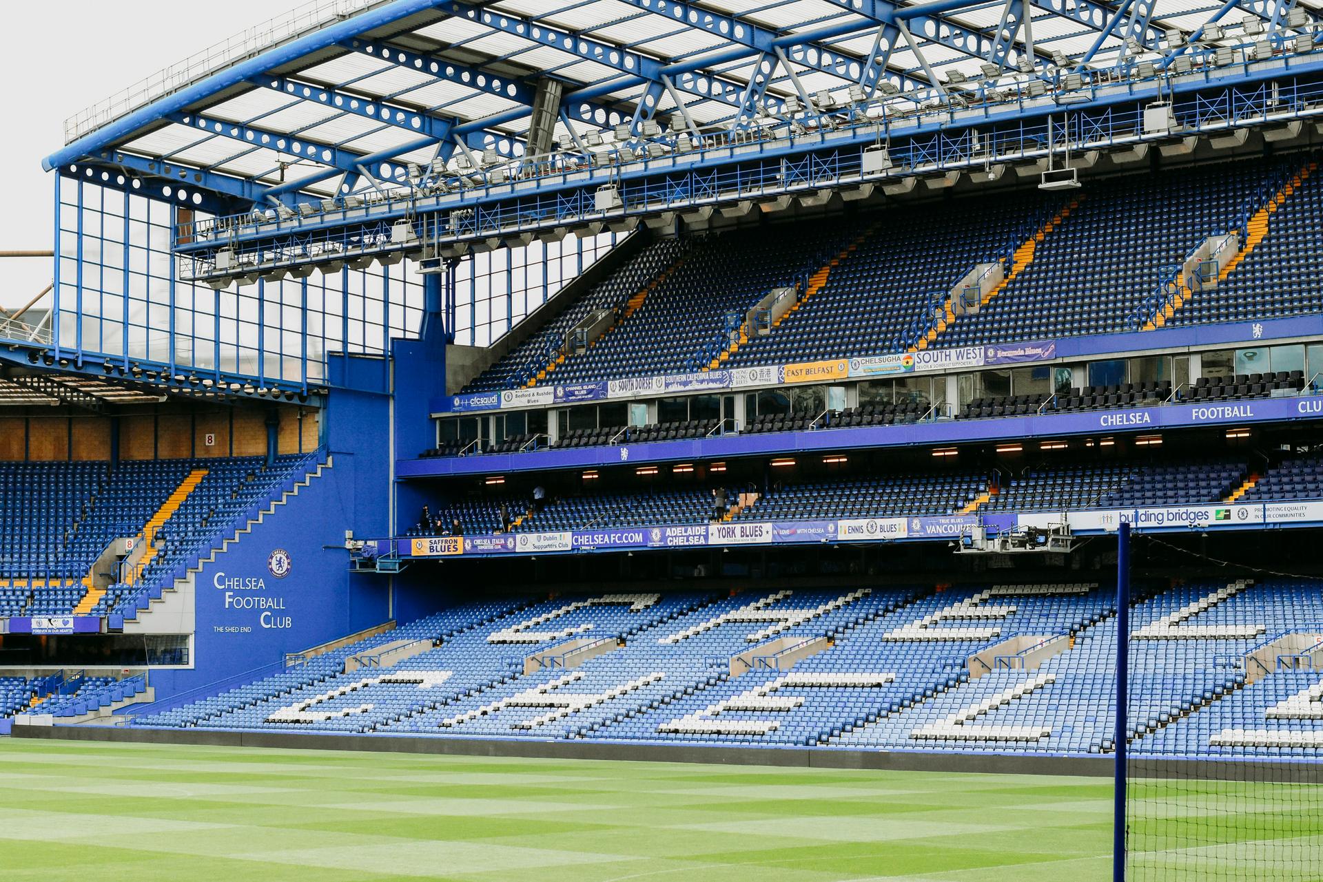 Štadión Stamford Bridge. Zdroj: Unsplash.com