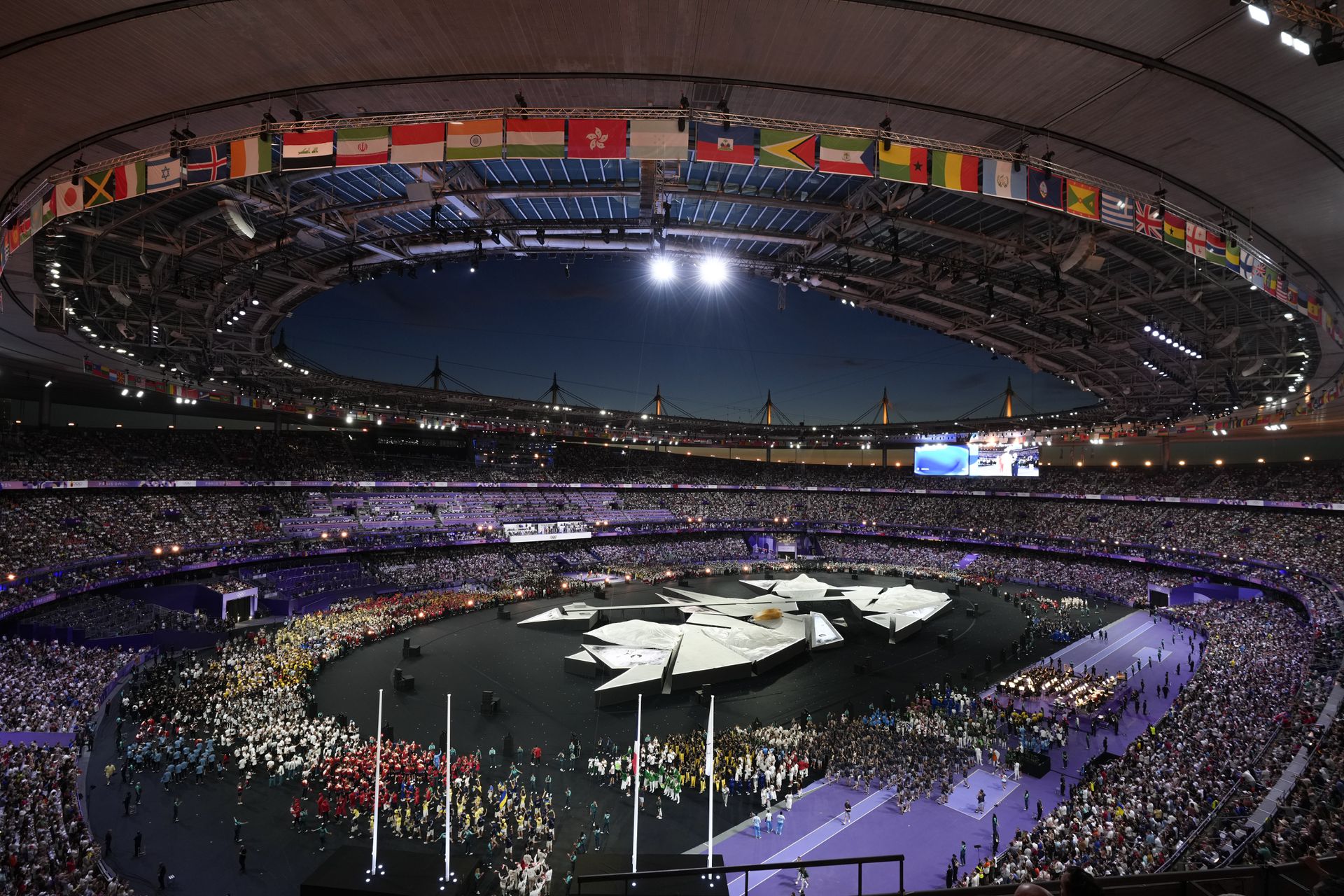 Záverečný ceremoniál - LOH Paríž 2024. Zdroj: TASR