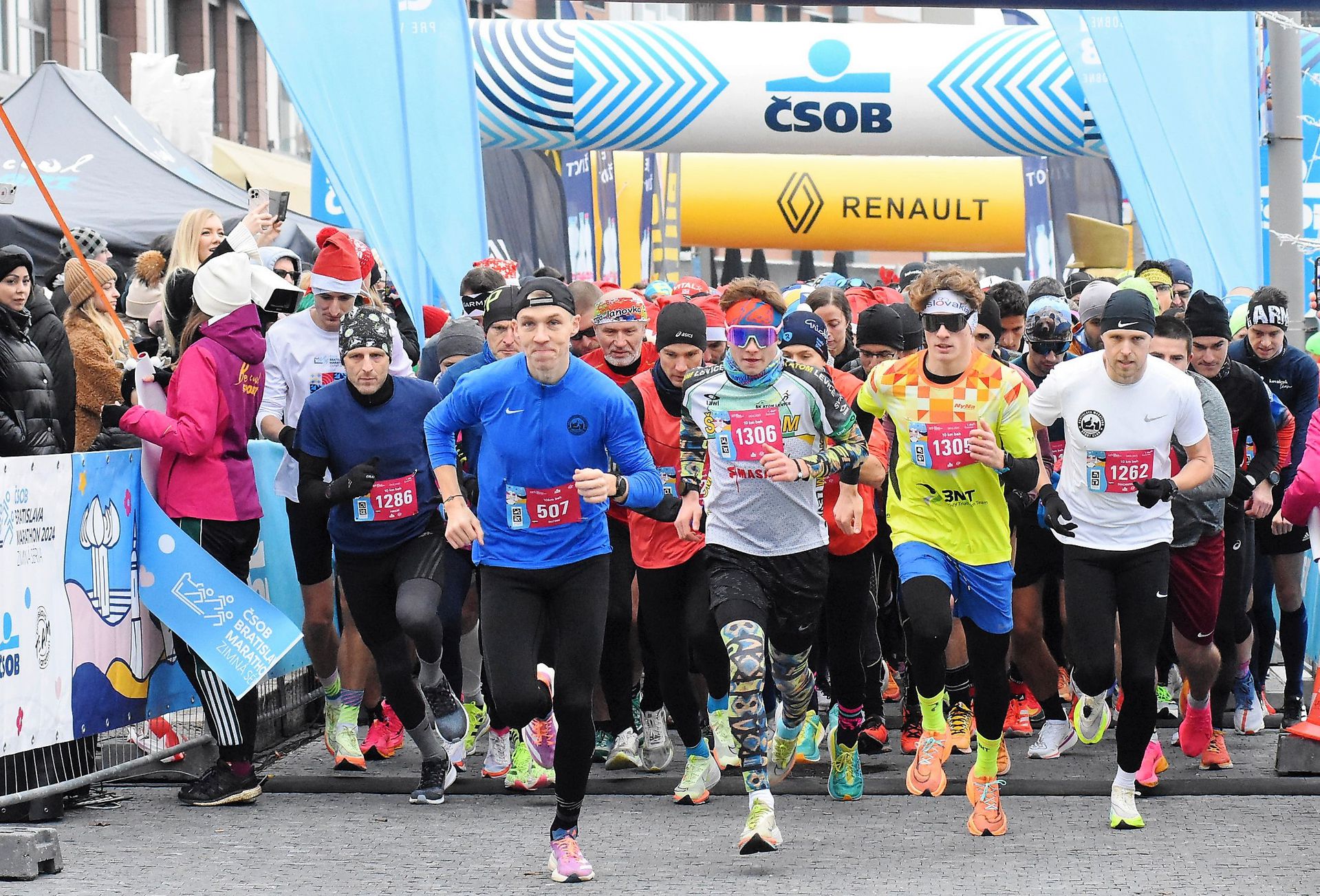 ČSOB Maratón, zimná séria, Mikulášska edícia, zdroj: Ján Luky