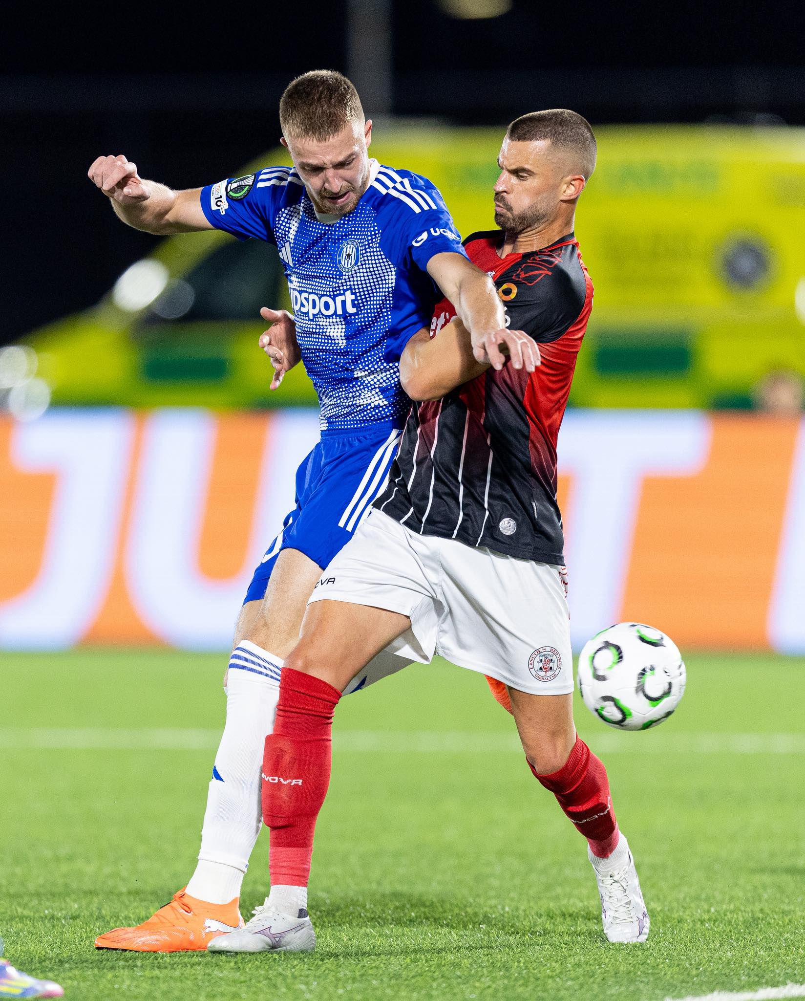 Sigma Olomouc - Lincoln Red Imps FC. Zdroj: Facebook/SK Sigma Olomouc