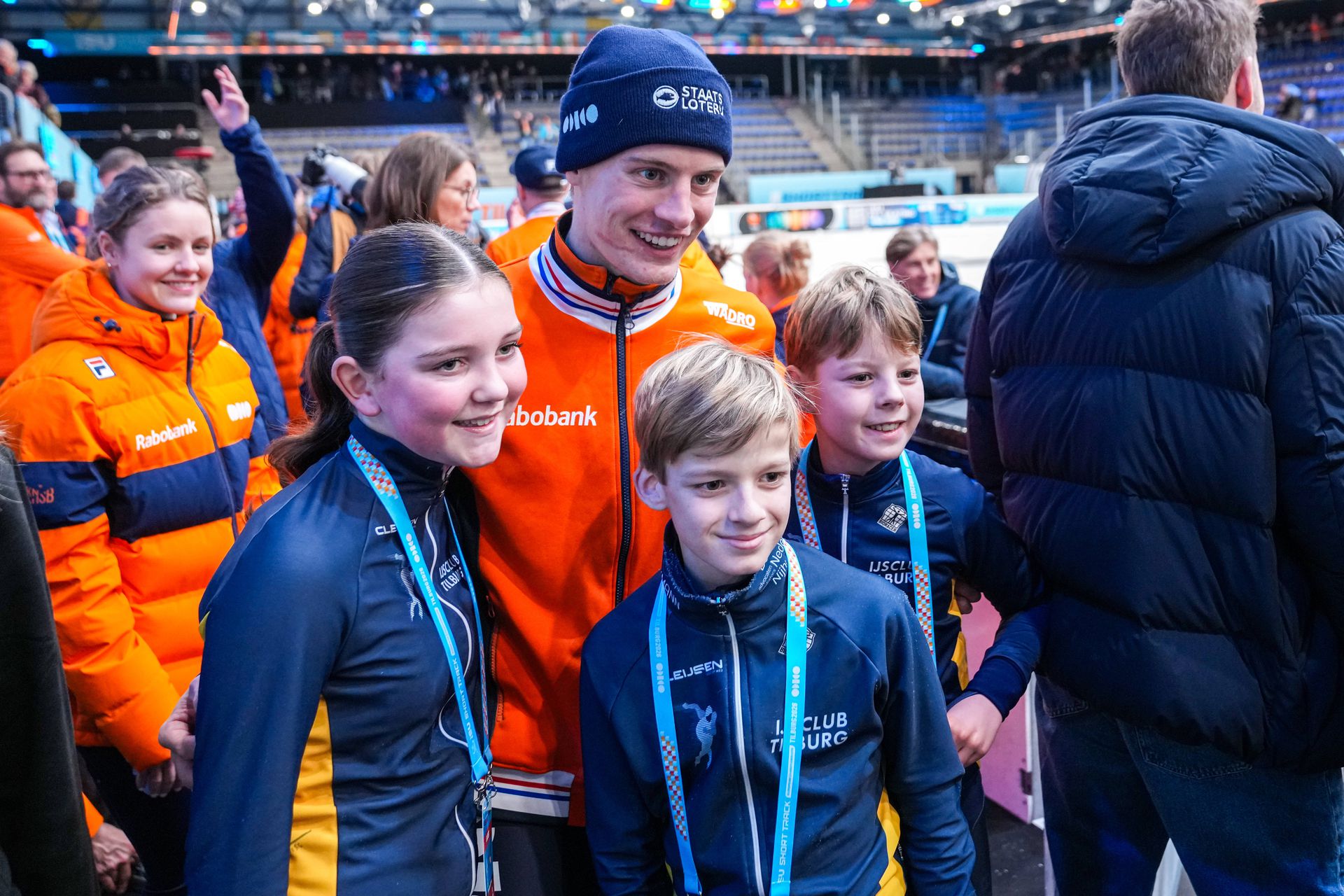 Jens van 't Wout s fanúšikmi. Zdroj: Imago