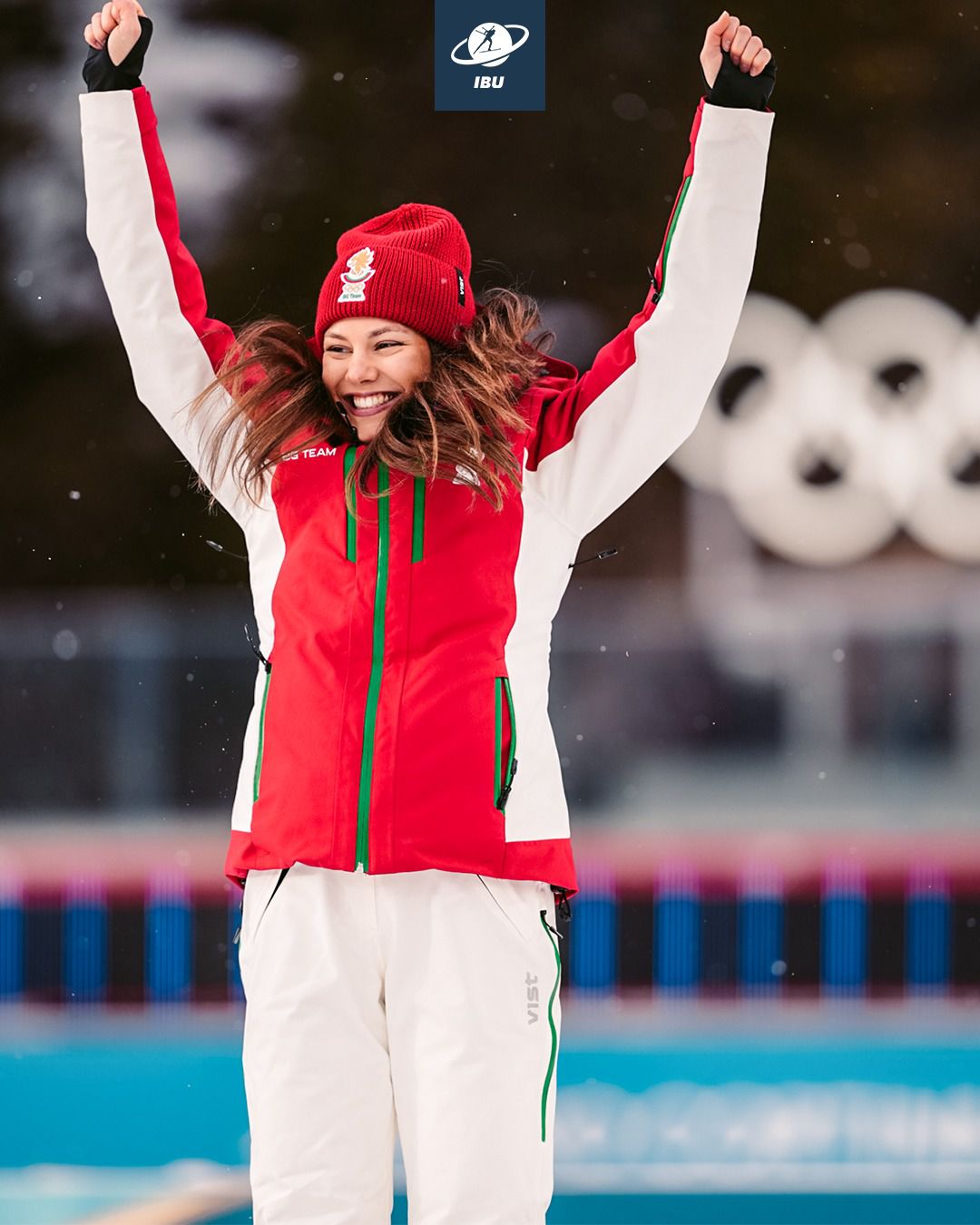 Lora Hristovová. Zdroj - Biathlonworld, facebook