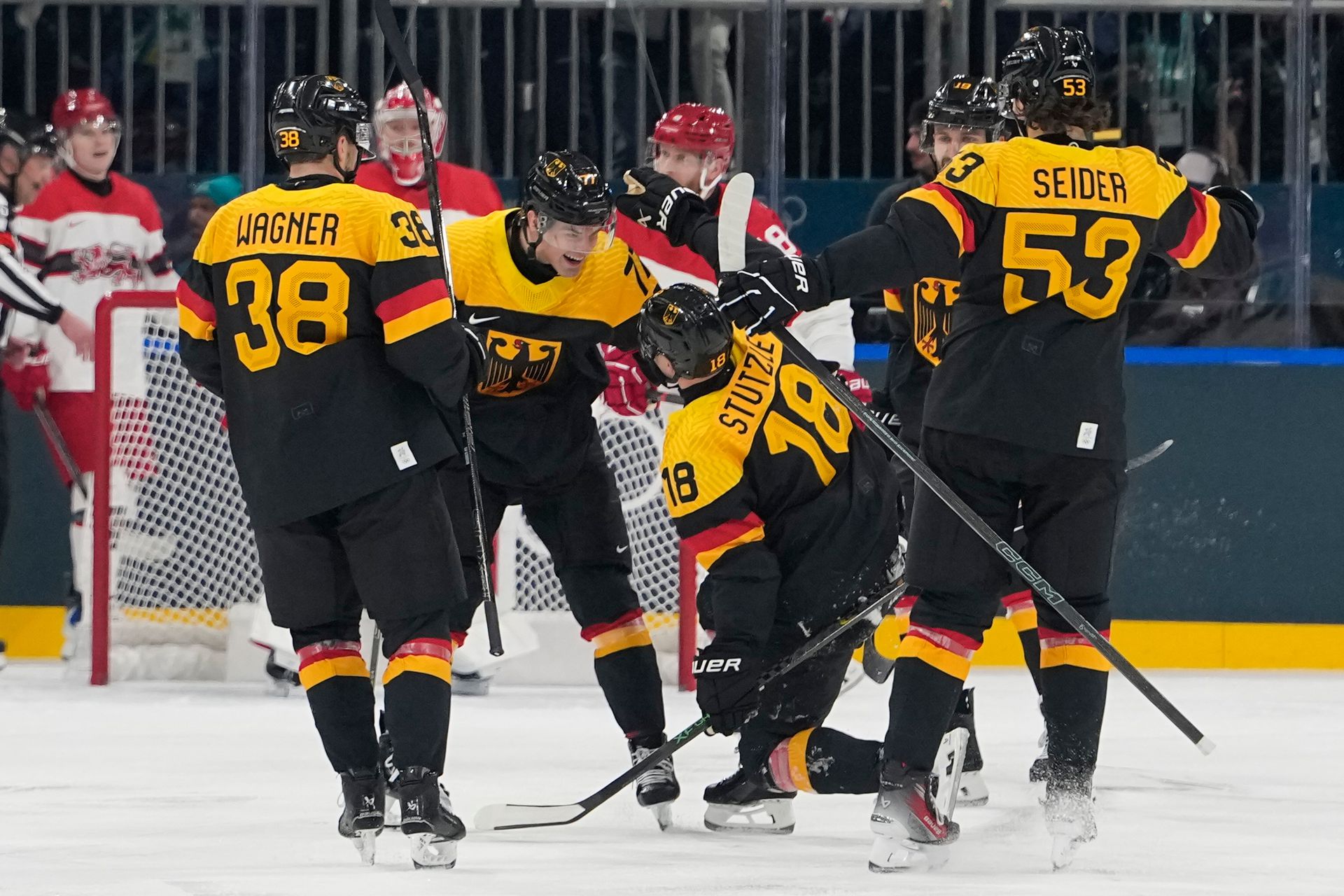 Nemecko - Dánsko / ZOH 2026. Zdroj: SITA/AP