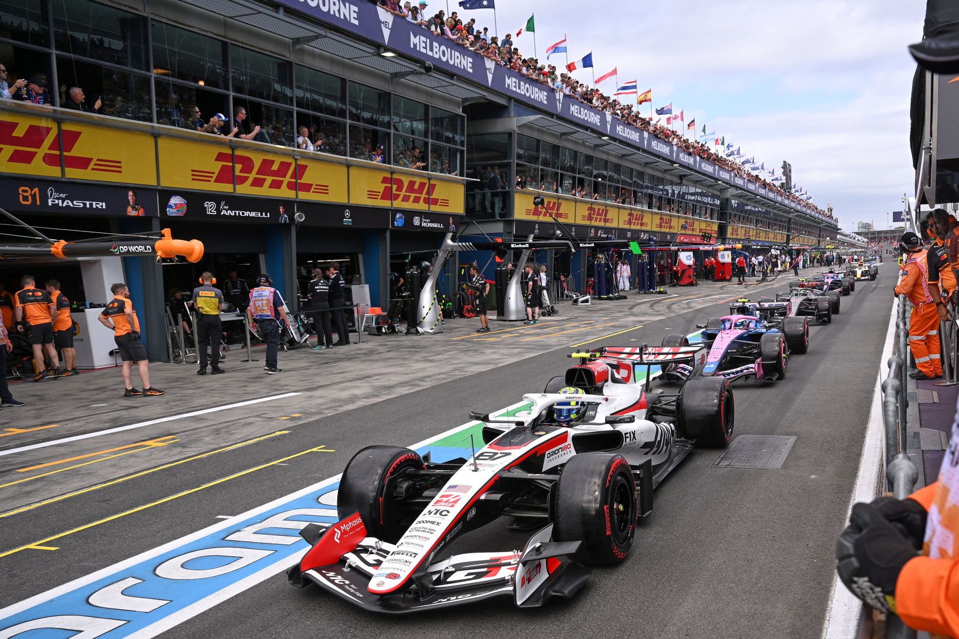 Monoposty Formuly 1. Zdroj: SITA/AP