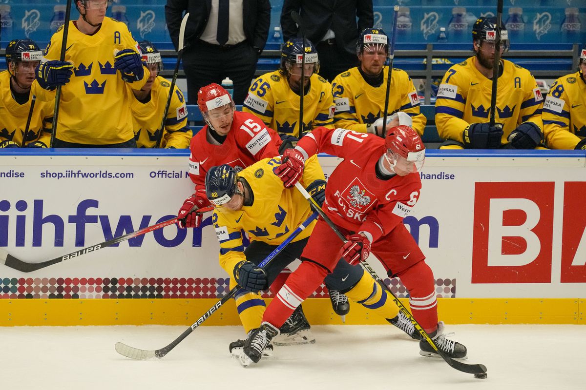 WIDEO Szwecja – Polska 5:1 / Mistrzostwa Świata w hokeju na lodzie 2024