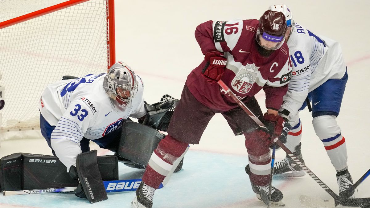 Lettonie – France 3:2 pp / Championnat du monde de hockey sur glace 2024