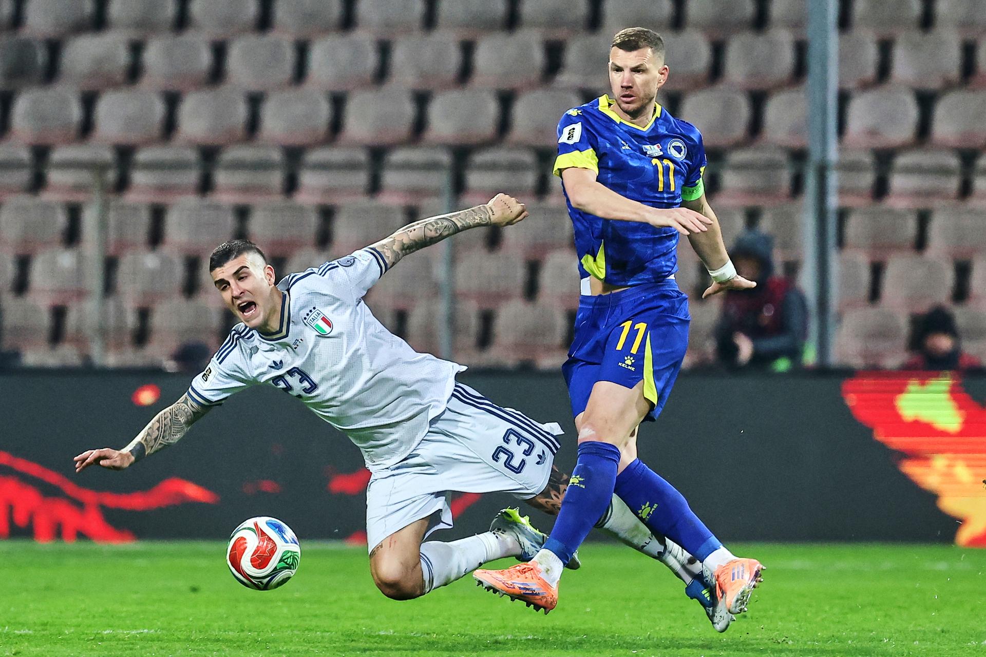 Edin Džeko. Zdroj: SITA/AP
