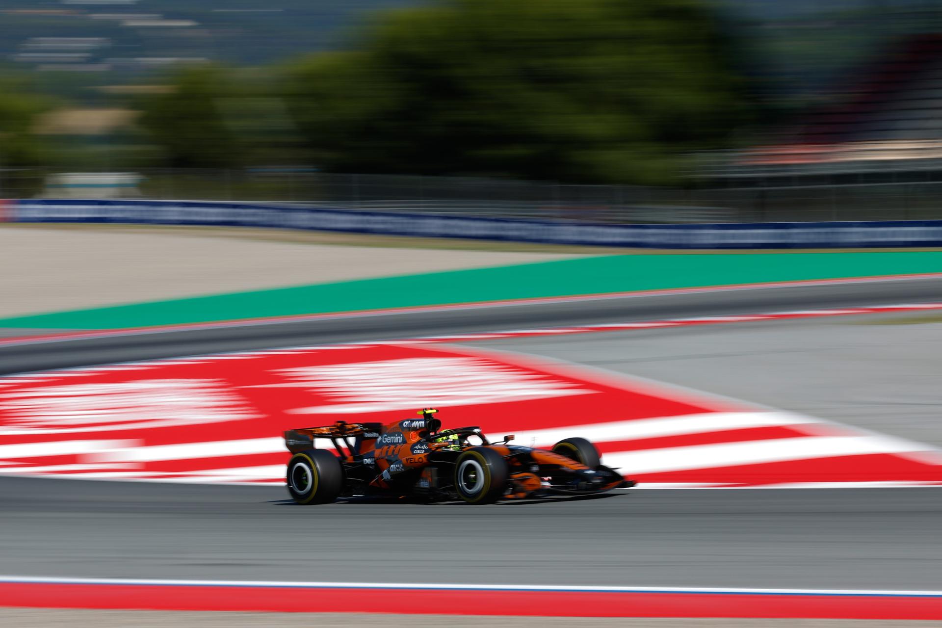 Lando Norris z McLarenu. Zdroj: SITA/AP