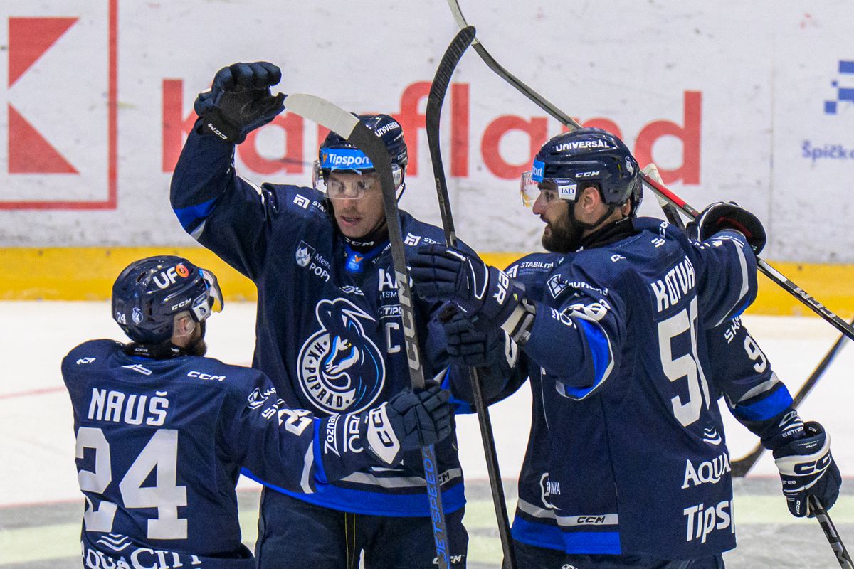 Divoký záver v Poprade. Michalovce sa tešili iba pár sekúnd, rozhodli nájazdy