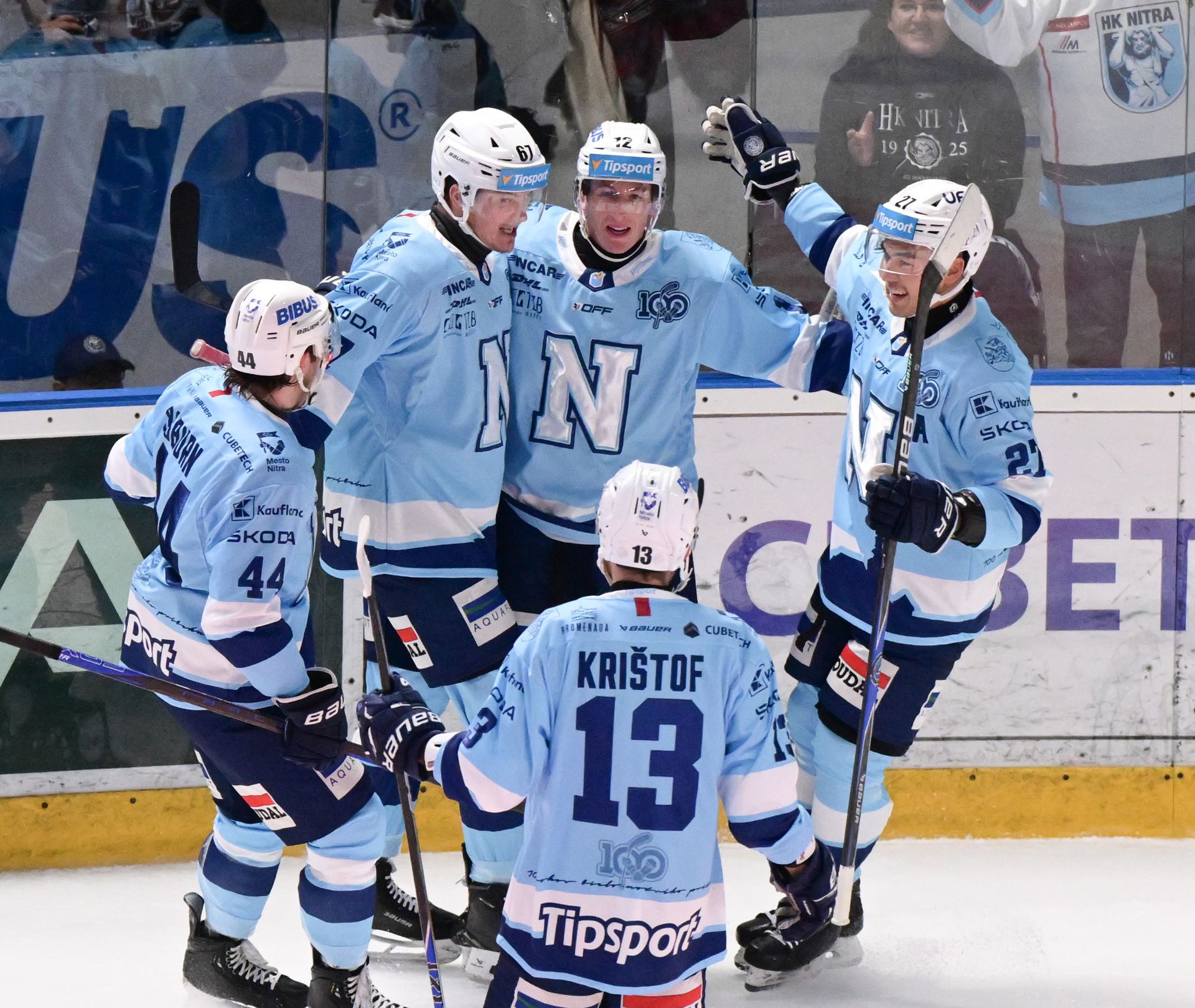 HK Nitra - HC Banská Bystrica. Zdroj: TASR