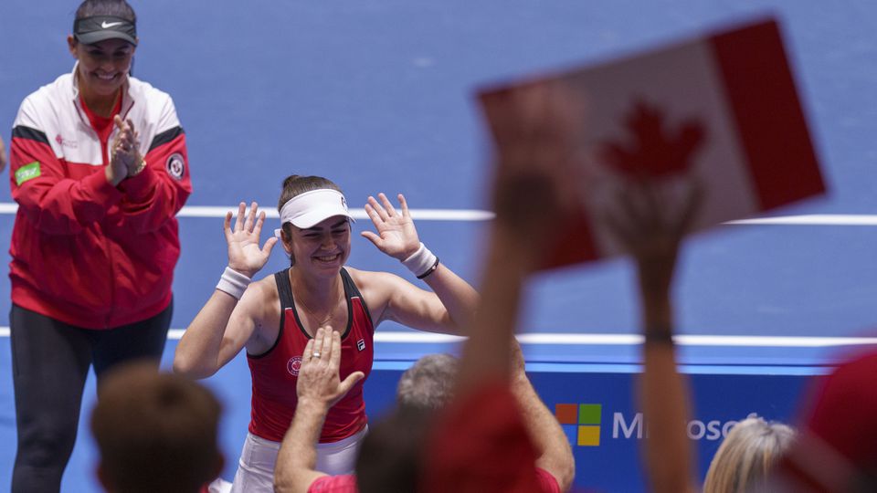 Tenistky Kanady sa radujú z premiérovej výhry v turnaji, vo finále nedali šancu Taliansku