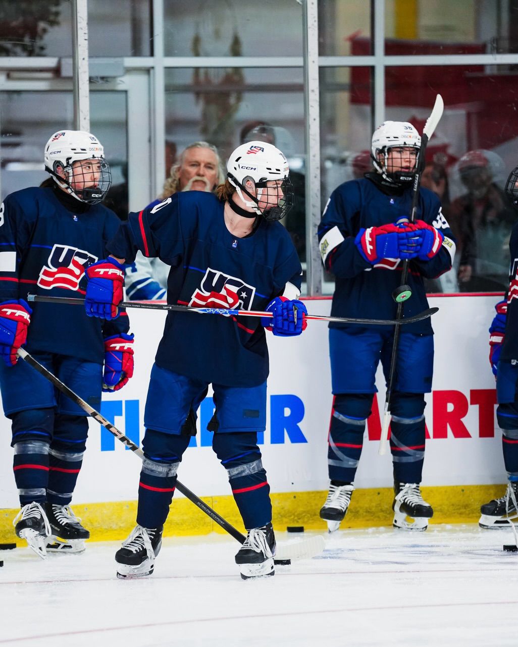 Američanky na MS žien v hokeji U18. Zdroj: instagram.com/usahockey/