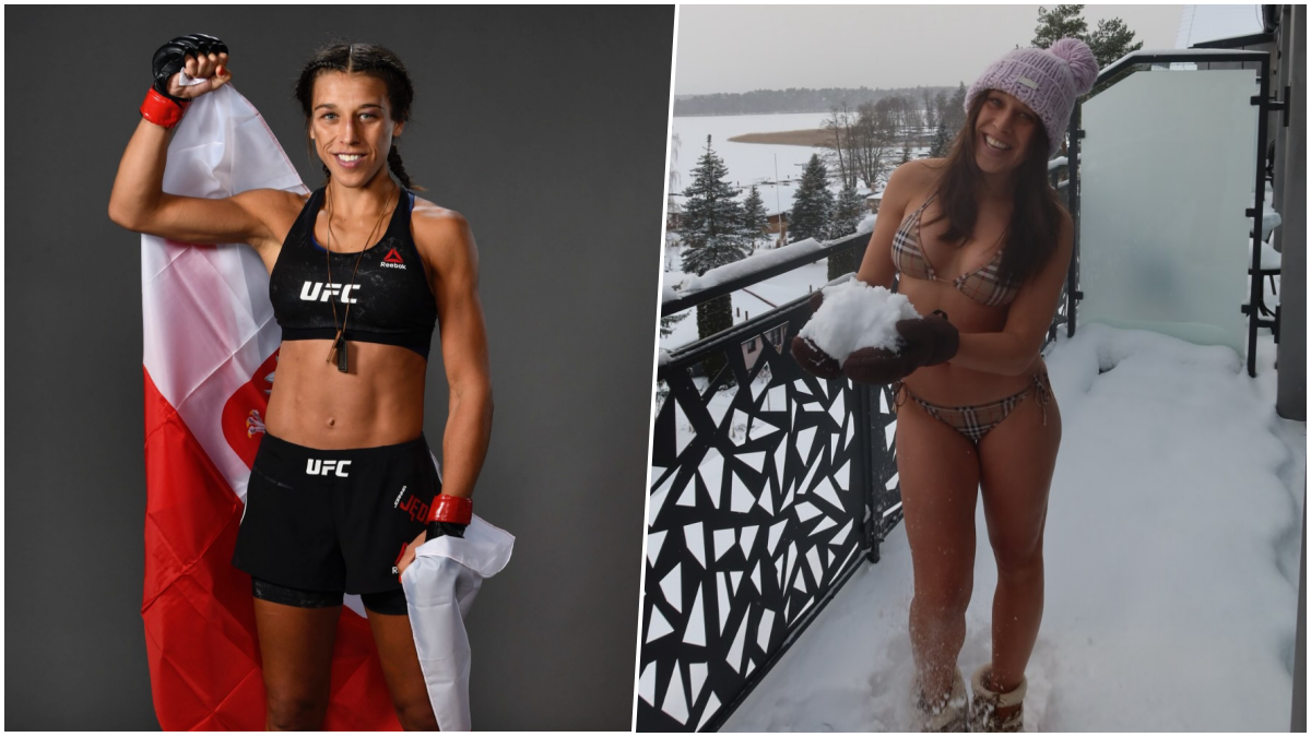VIDEO Bývalá šampiónka UFC baví fanúšikov. Obliekla si bikiny a vybehla do tatranského snehu