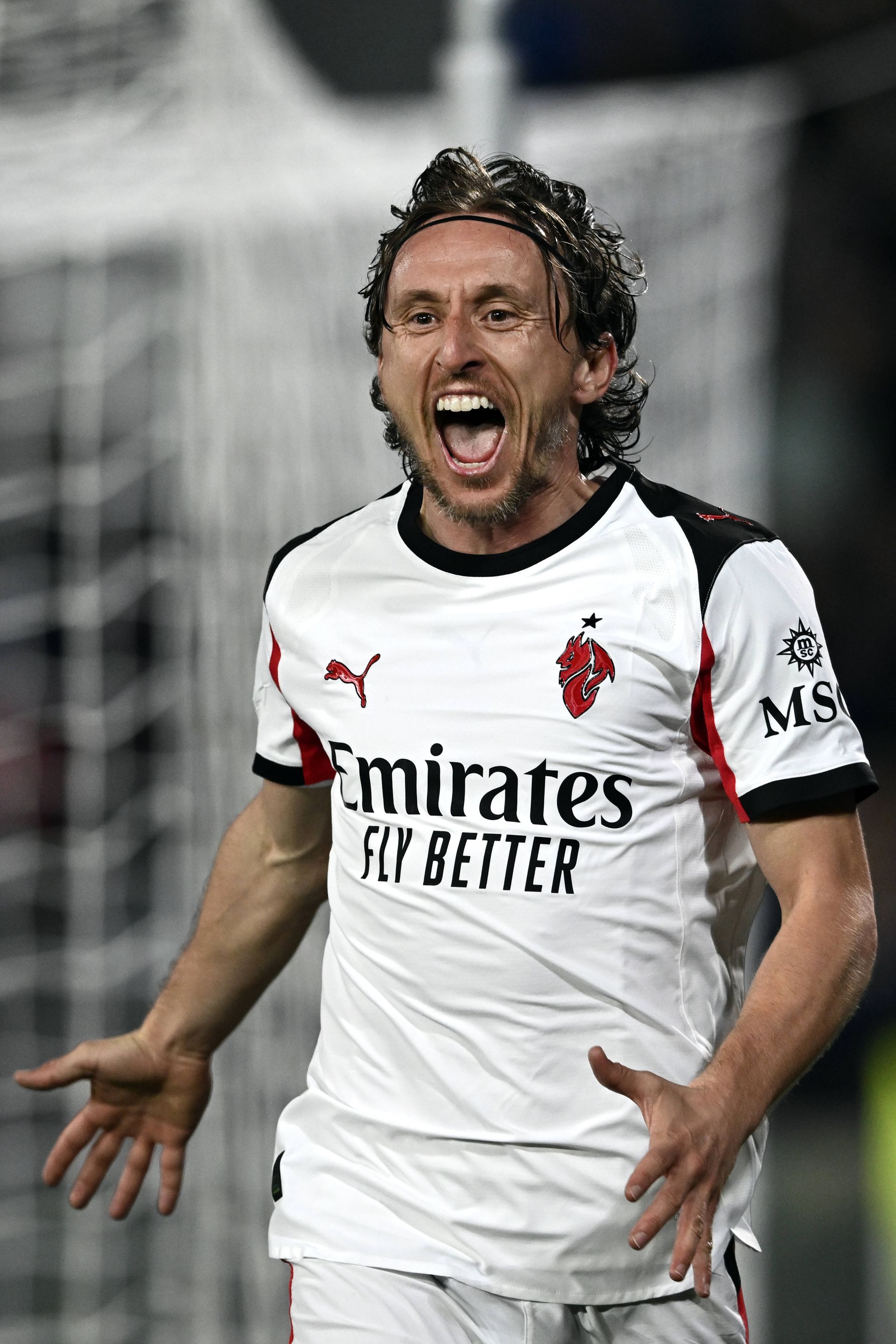 Luka Modrič sa teší z gólu do siete Pisy v  85. minúte.
Zdroj: IMAGO