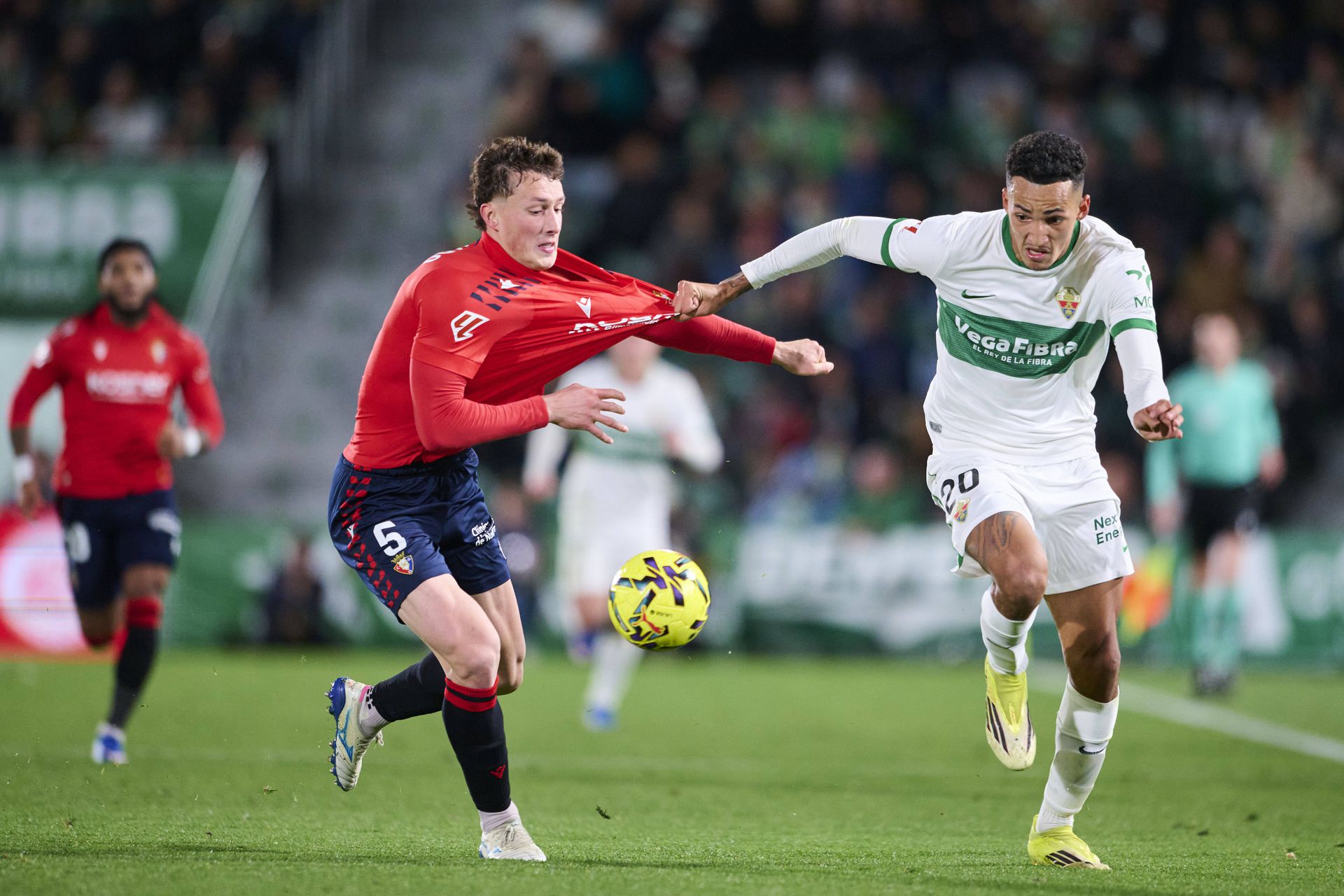 Elche - Osasuna.
Zdroj: IMAGO