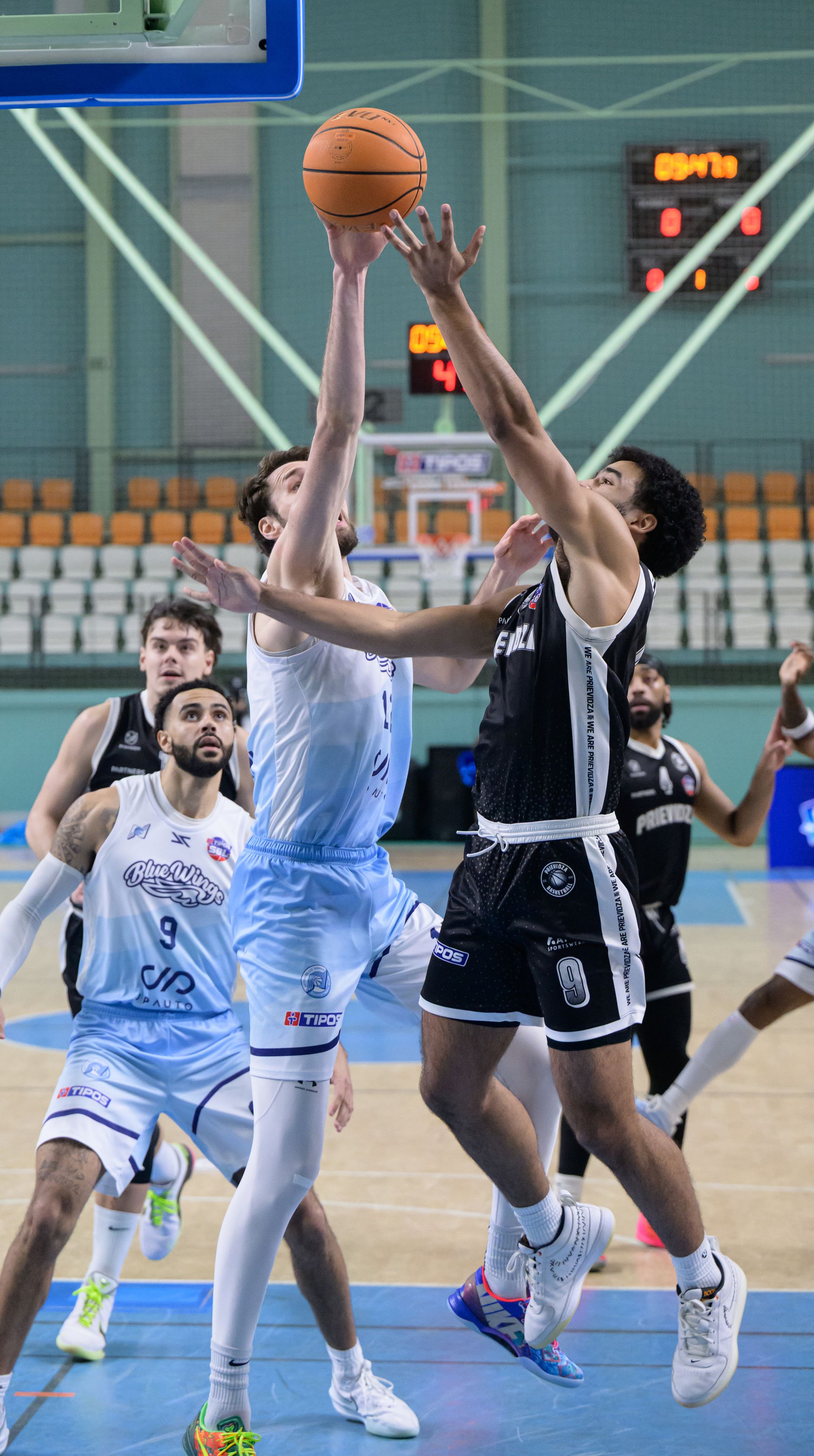 Nitra Blue Wings - BC Prievidza. Zdroj: TASR