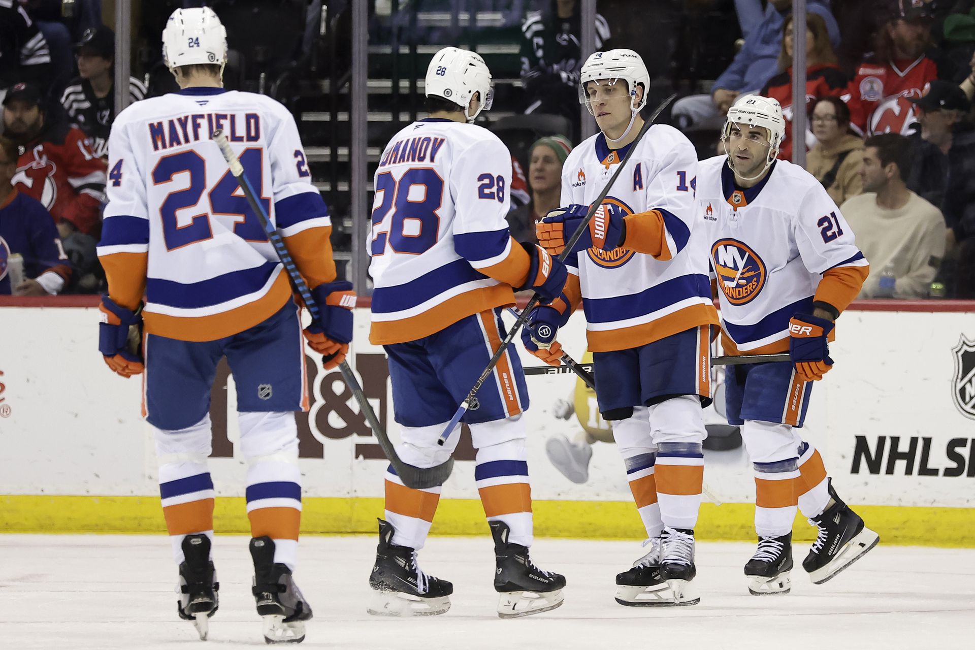 New Jersey Devils - New York Islanders. Zdroj: SITA/AP