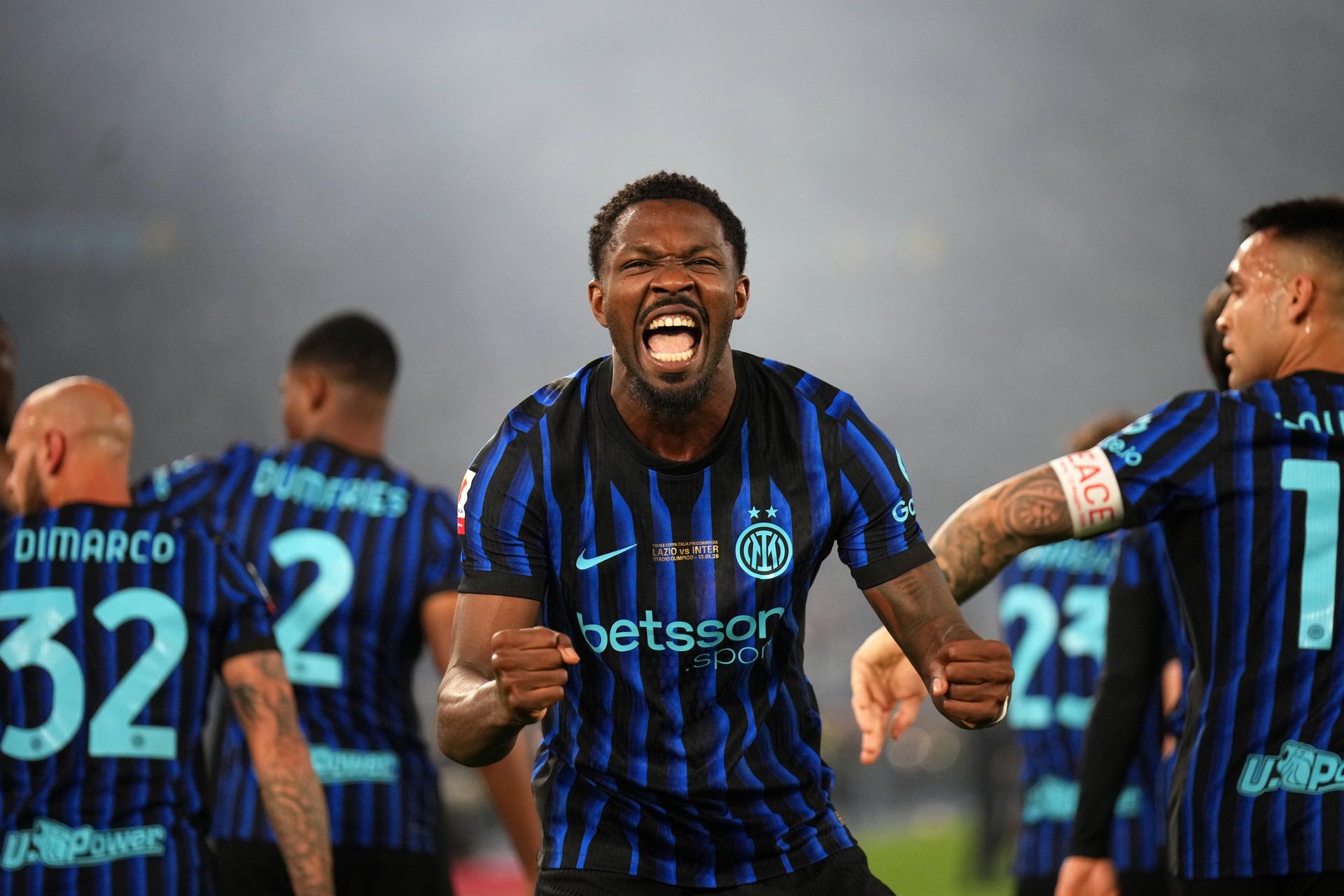 Lazio Rím - Inter Miláno. Zdroj: SITA/AP