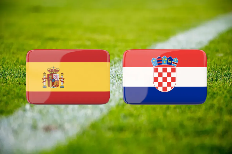 Spain - Croatia at EURO 2024 + audio commentary