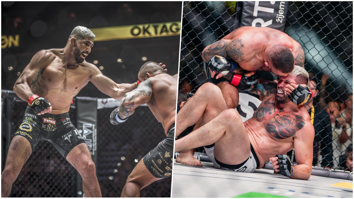 Attila Végh - Karlos Vémola. Zdroj: Oktagon MMA