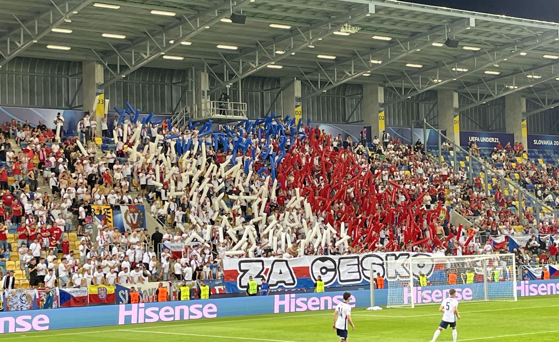 Fanúšikovia Česka v Dunajskej Strede, zdroj: ŠPORT.sk
