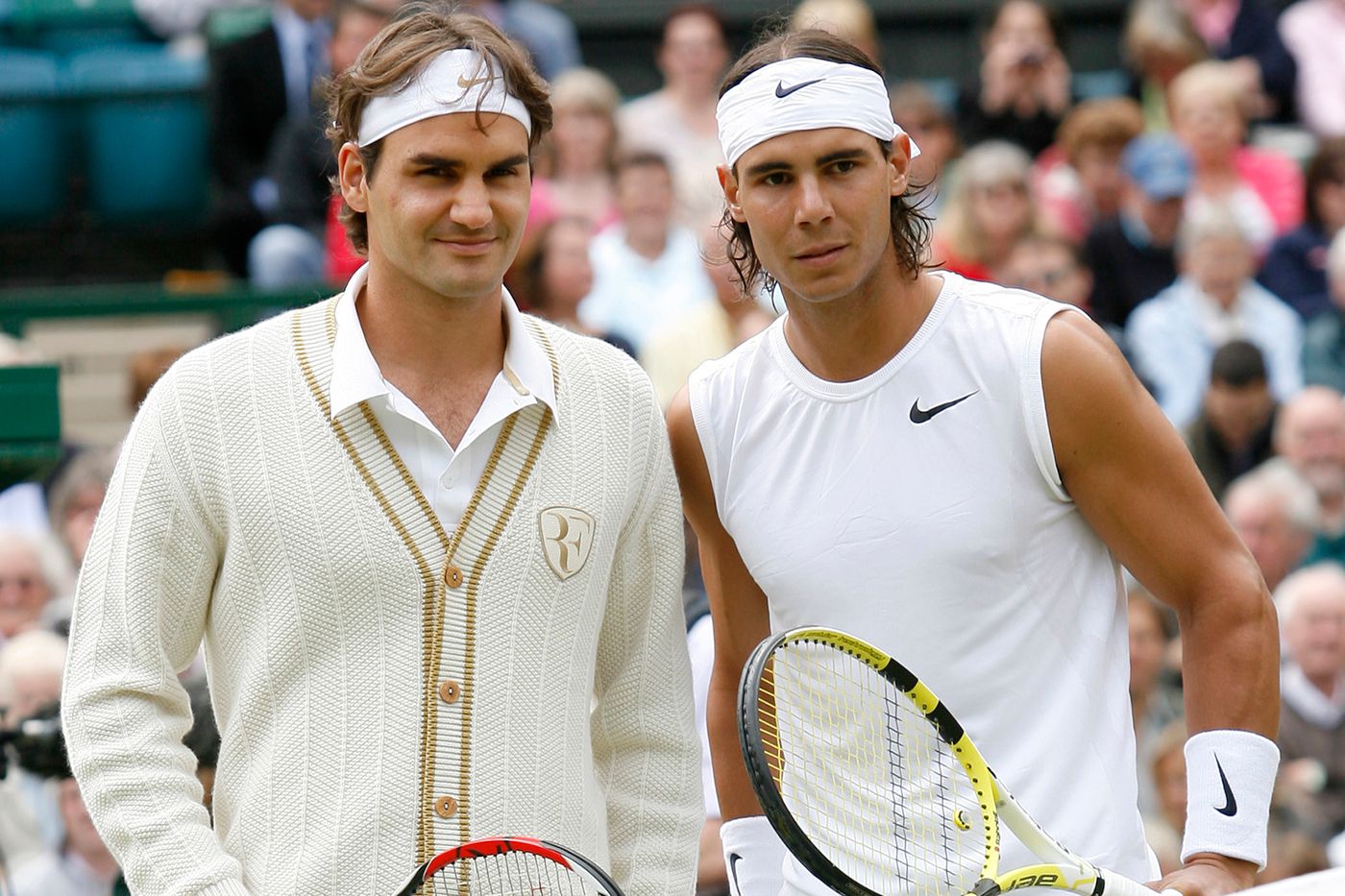Roger Federer a Rafael Nadal, zdroj: wimbledon.com