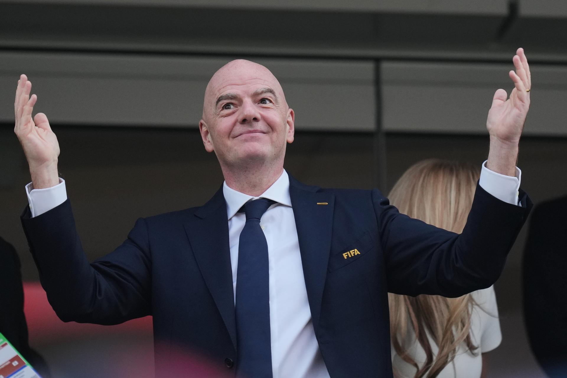Gianni Infantino. Zdroj: SITA/AP