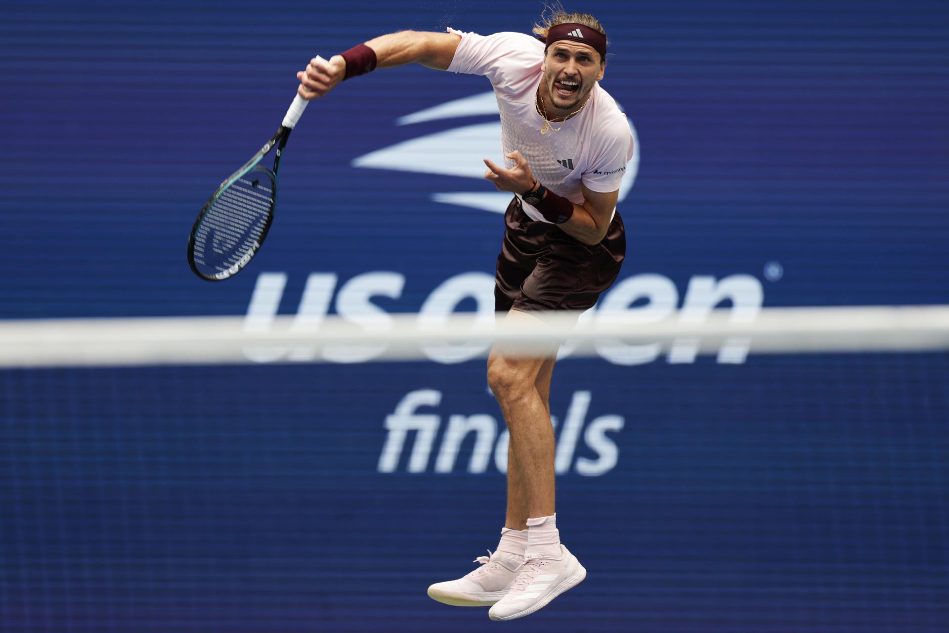 Alexander Zverev - Ben Shelton. Zdroj: SITA/AP