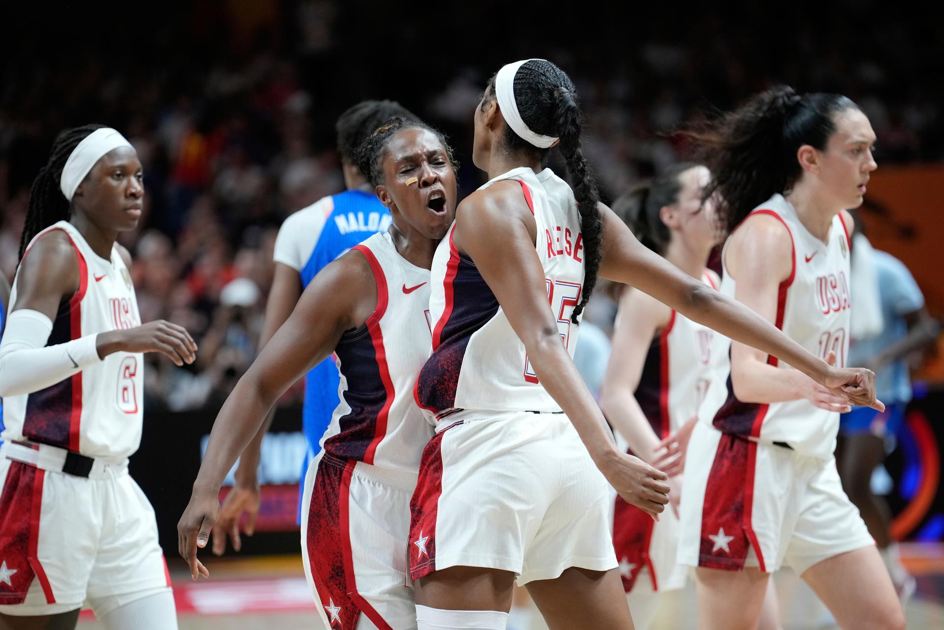Americké basketbalistky. zdroj: SITA/AP