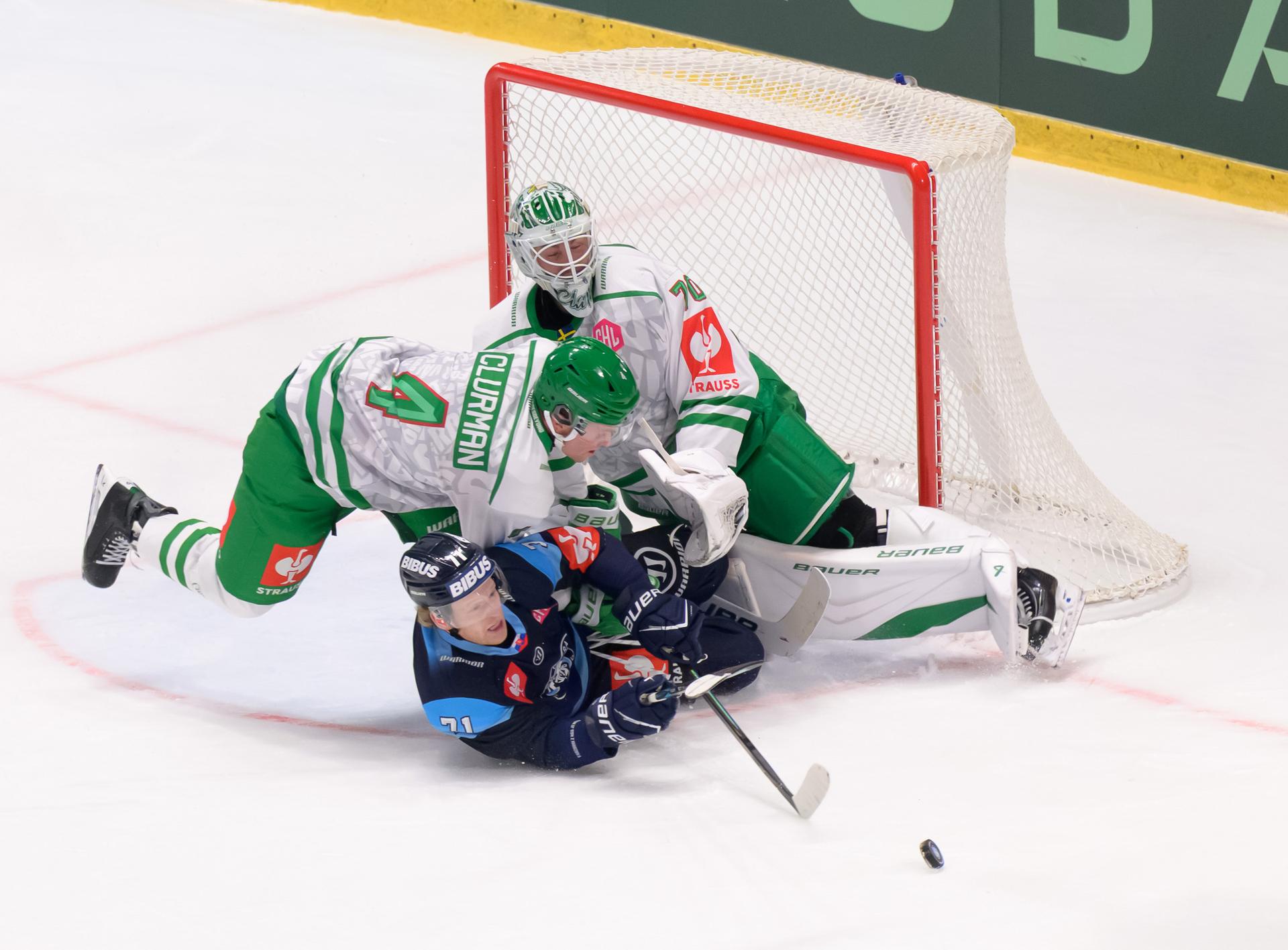 Liga majstrov: HK Nitra - Rögle BK. Zdroj: TASR