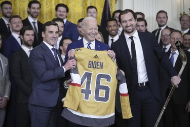 Hokejisti Vegas Golden Knights navštívili prezidenta USA. Hneď po nich sa stretne s lídrom Číny