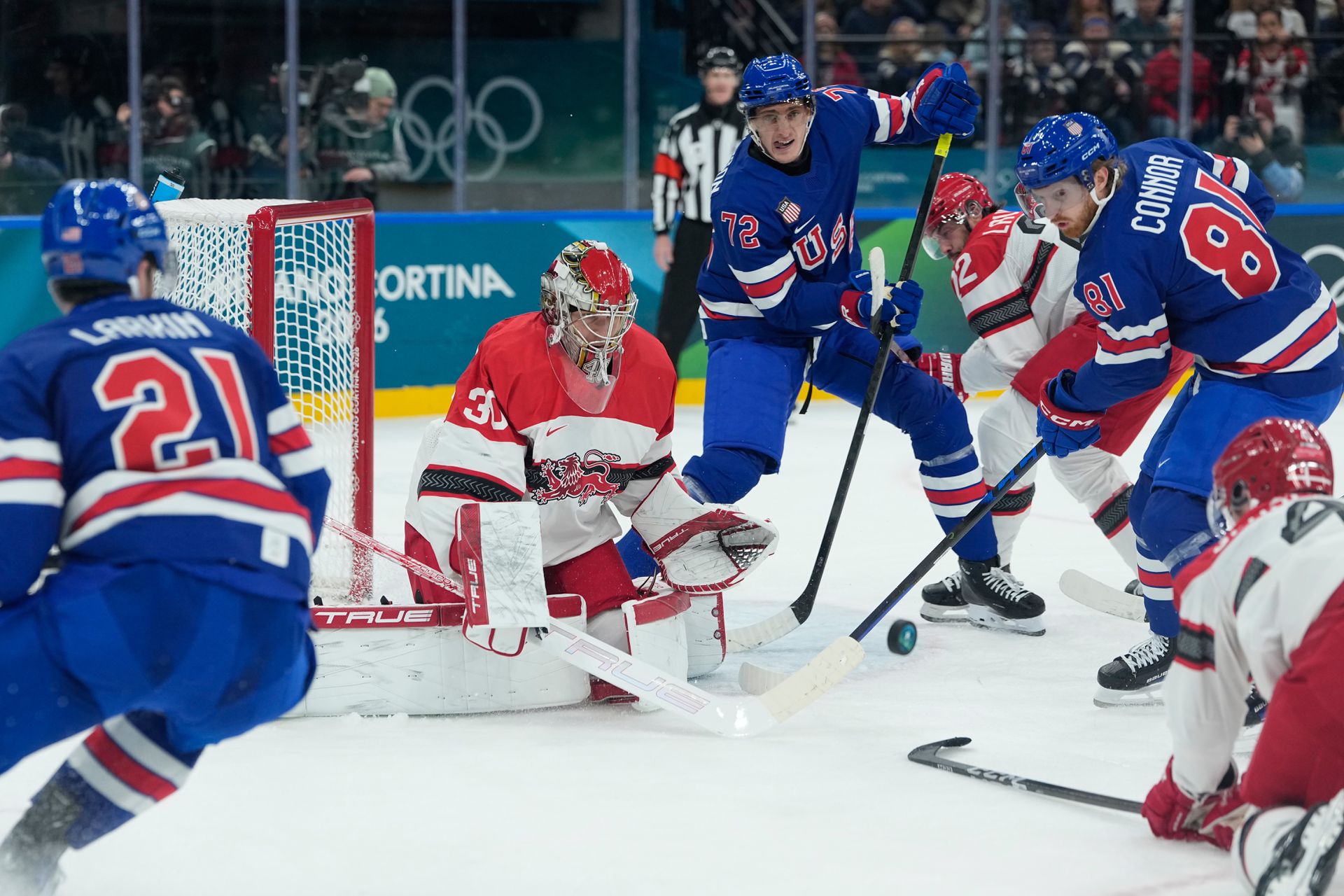 USA - Dánsko / ZOH 2026. Zdroj: SITA/AP