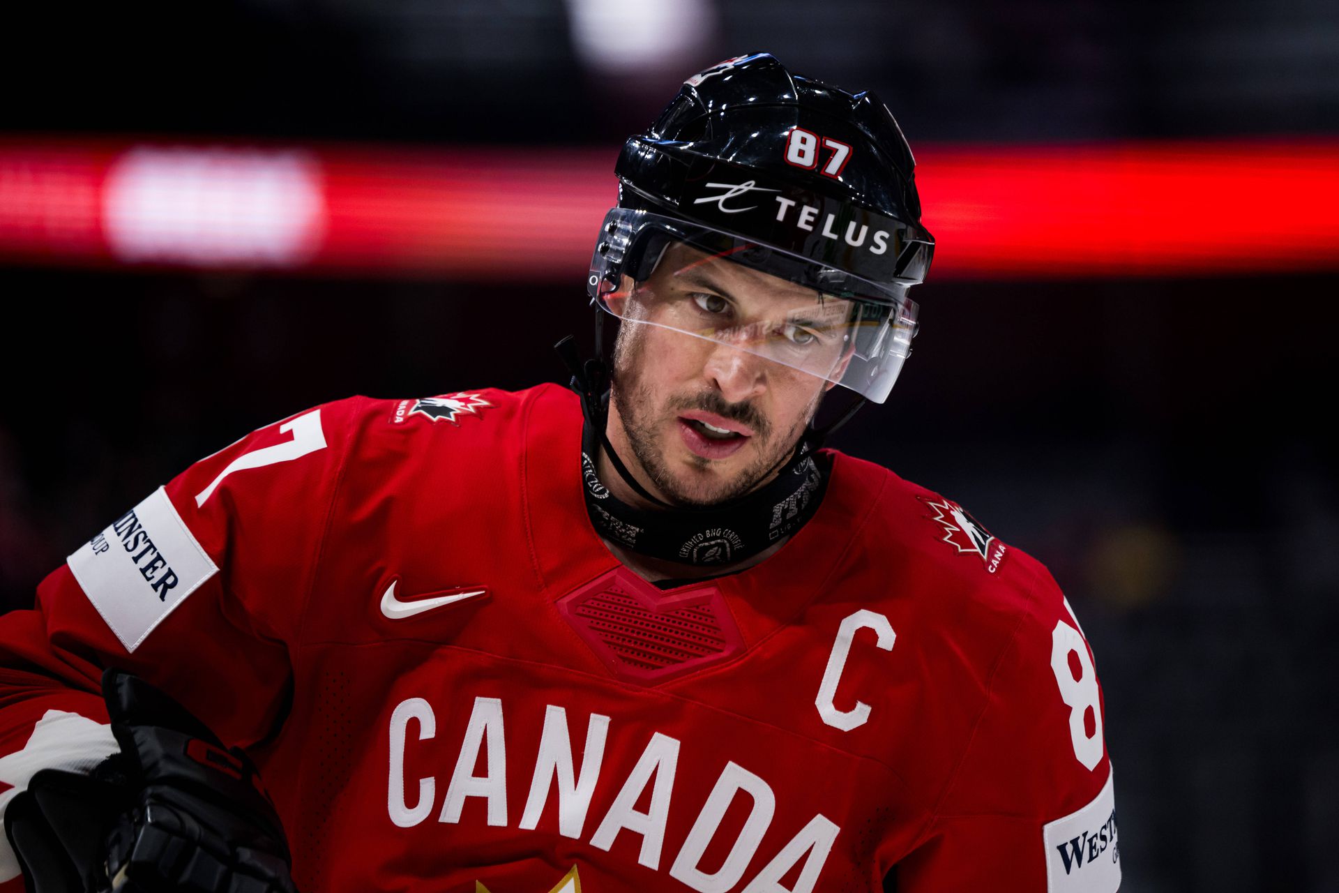 Sidney Crosby na MS v hokeji 2025. Zdroj: Imago