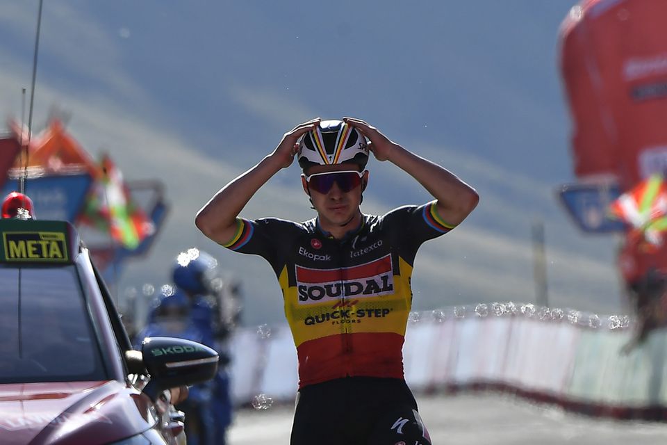 Vuelta: Evenepoel ovládol poslednú horskú etapu, Kuss sa blíži k celkovému triumfu