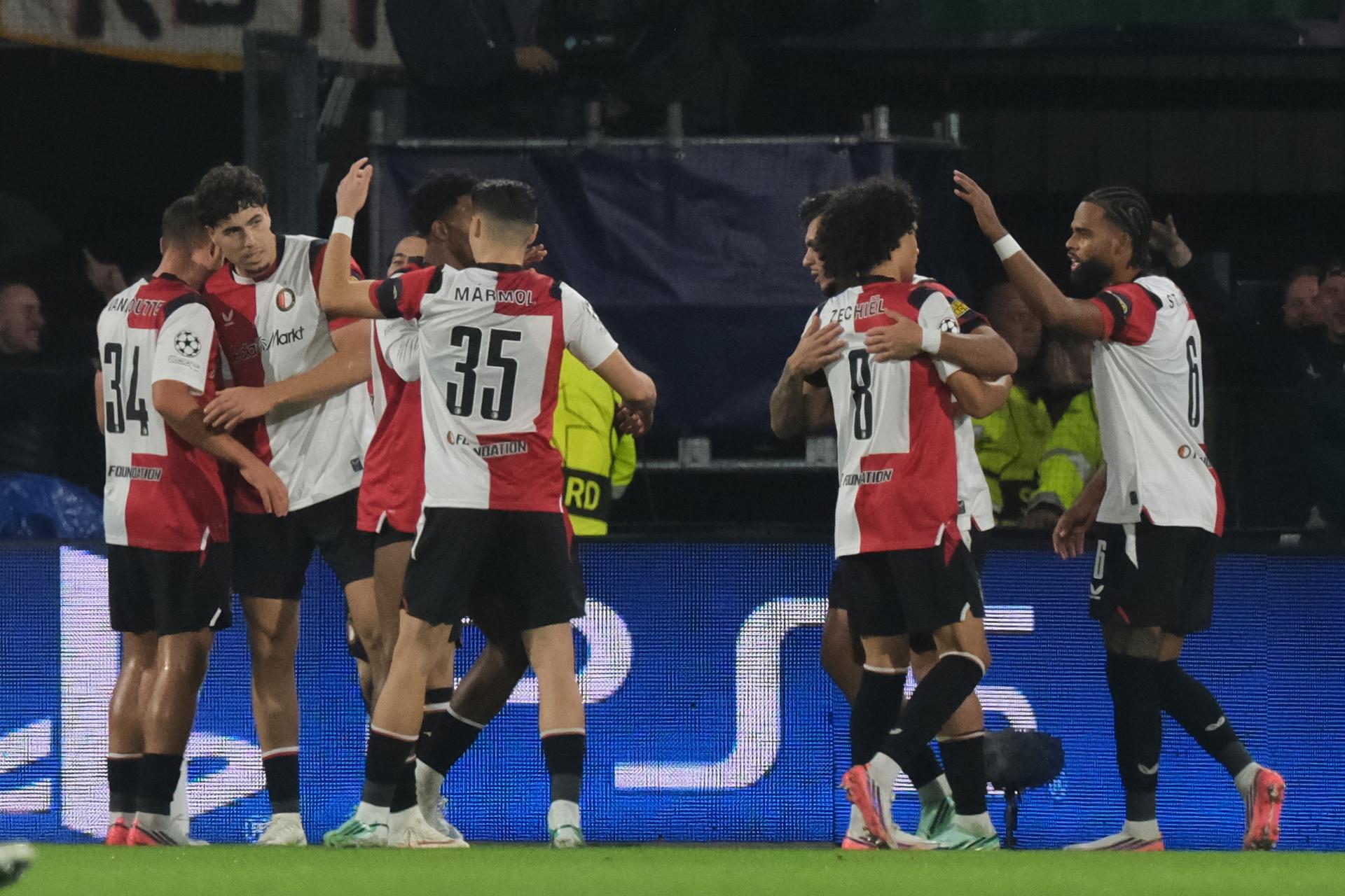 Feyenoord Rotterdam - Como 1907. Zdroj: SITA/AP