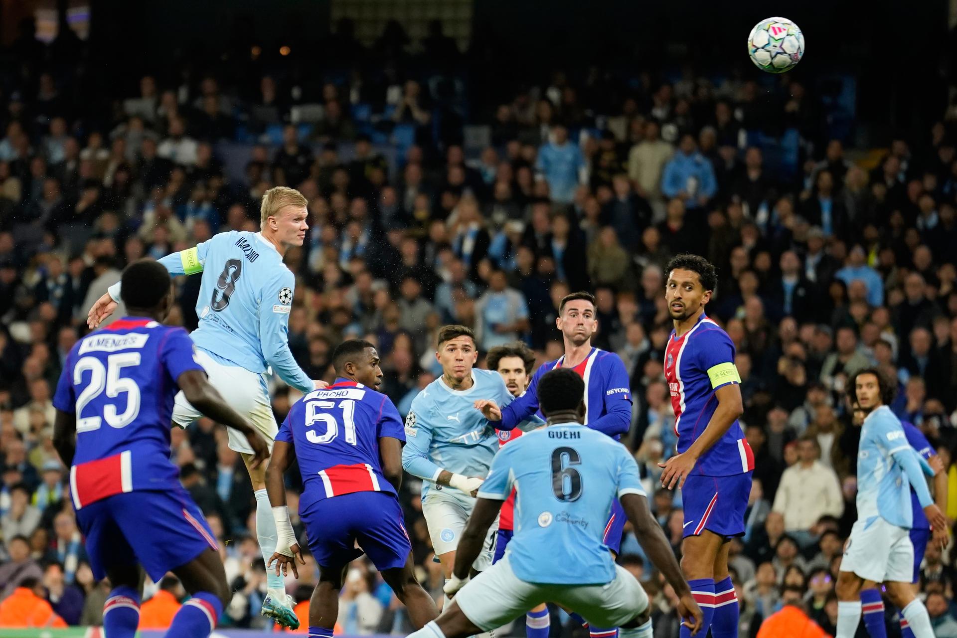 Manchester City - Paríž Saint-Germain, zdroj: SITA/AP